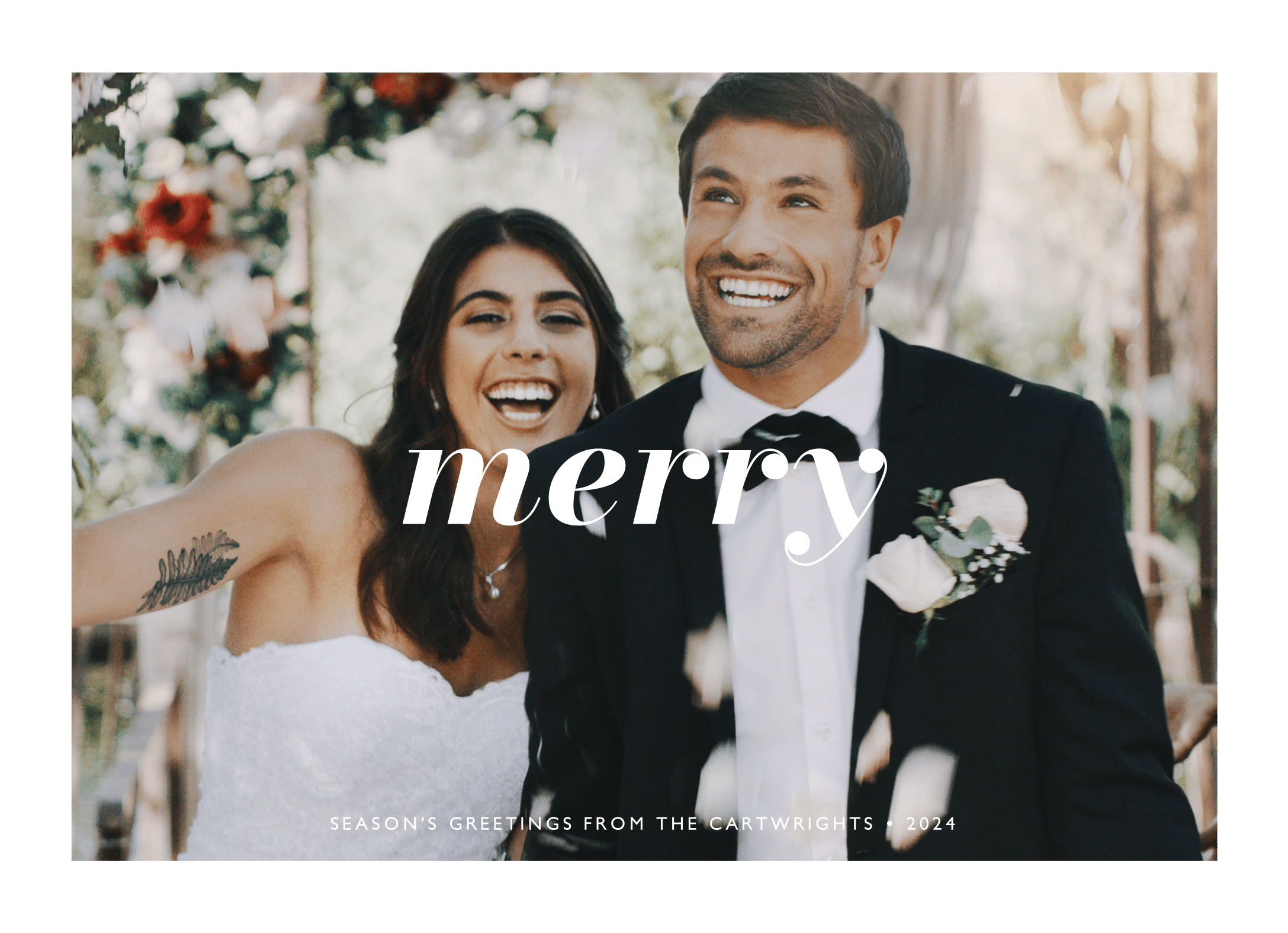 Newlywed Centered Merry