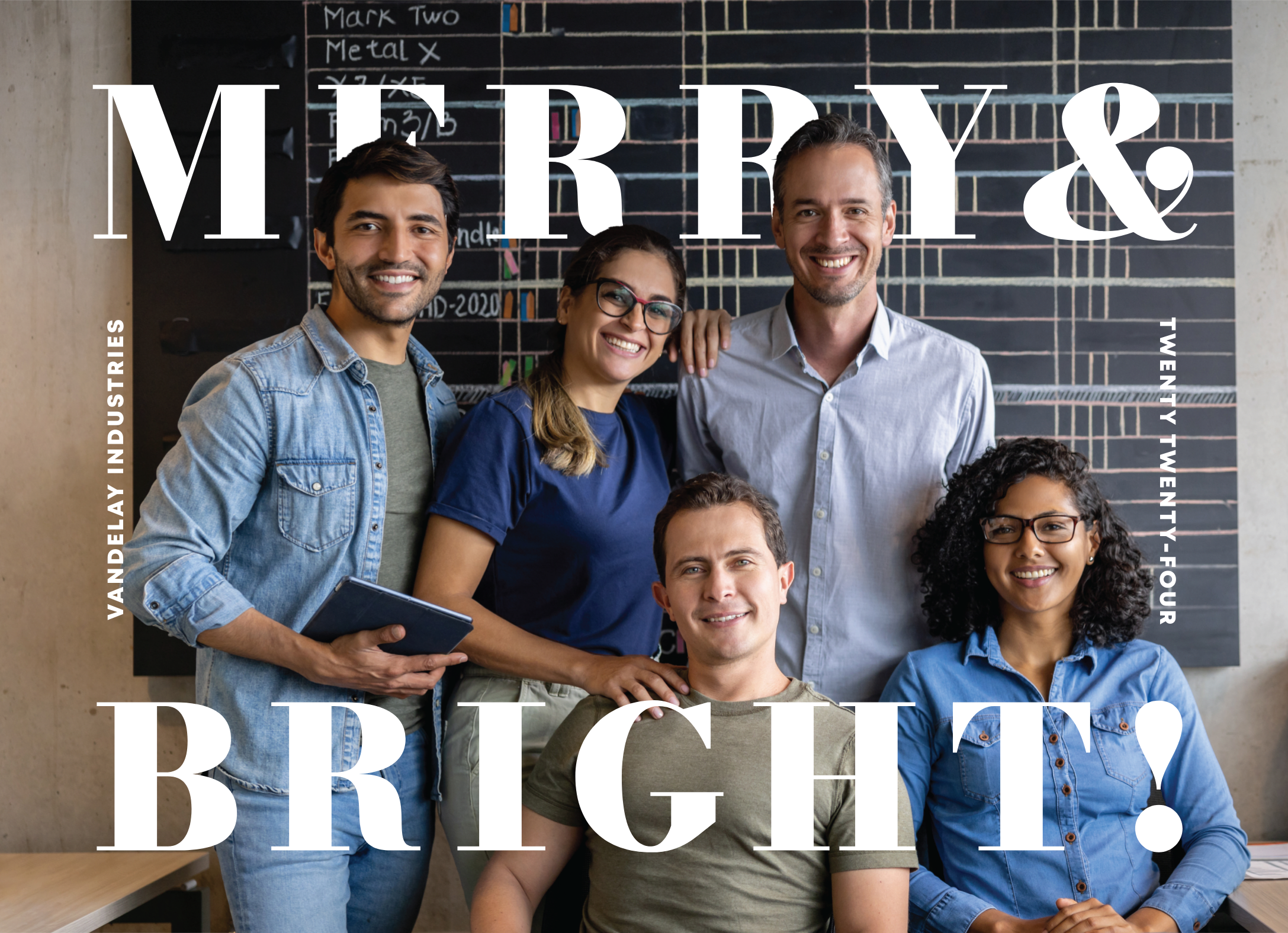 Merry & Bright Pop Out Business