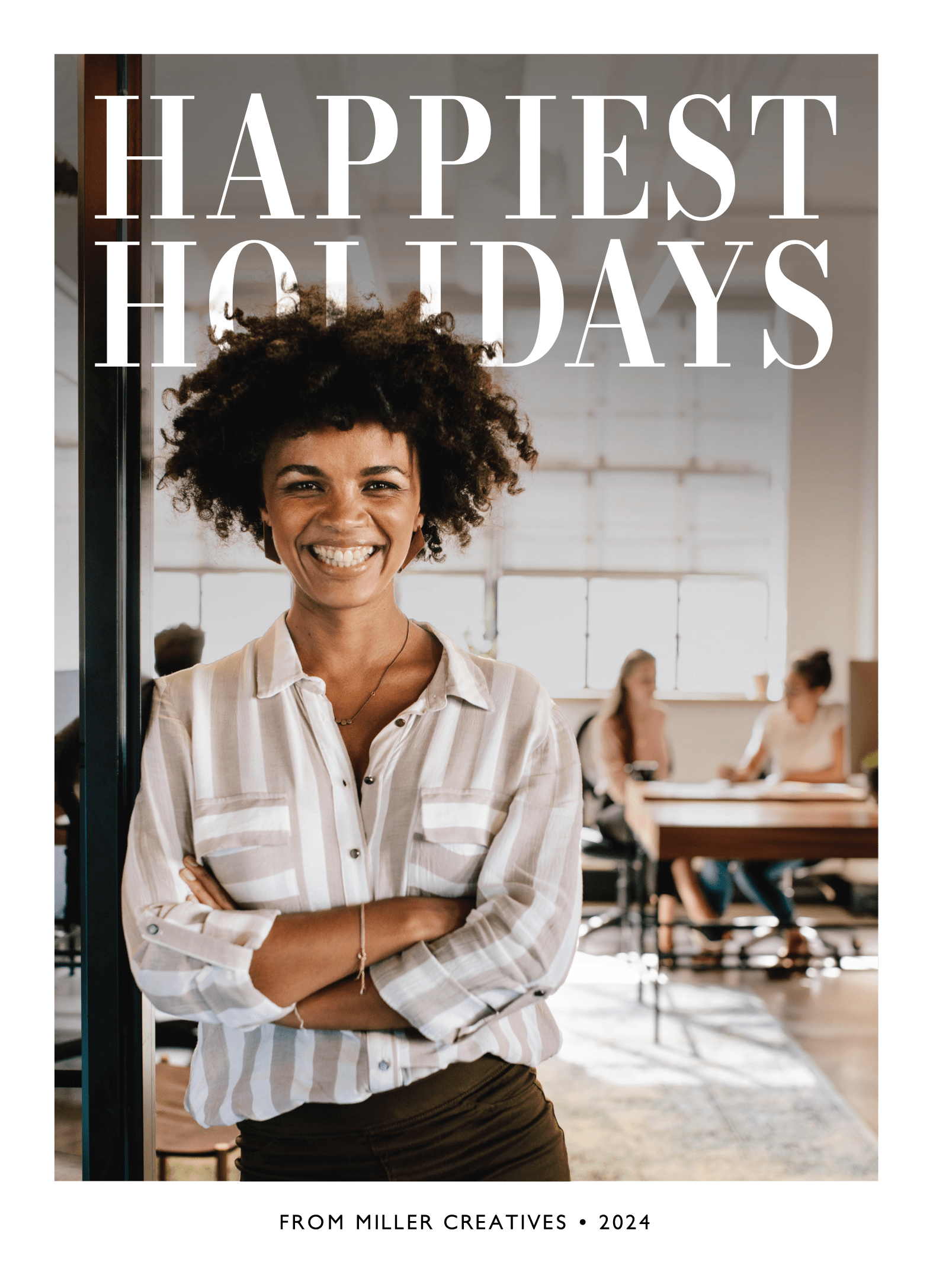 Happiest Holiday Serif Business