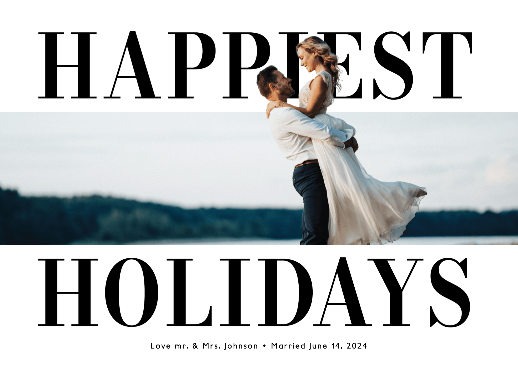 Newlywed Pop Out Holiday