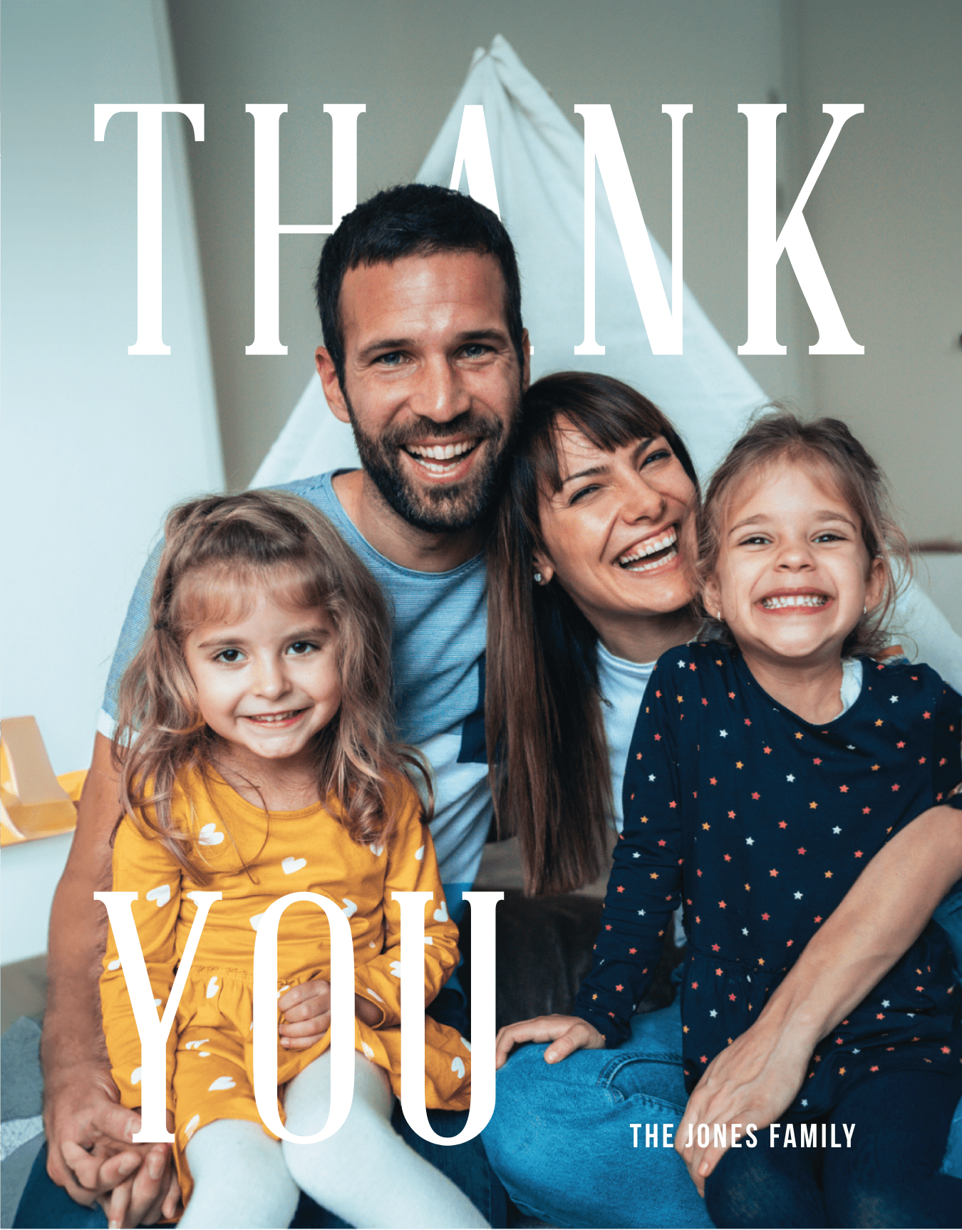 Family Thank You Stack