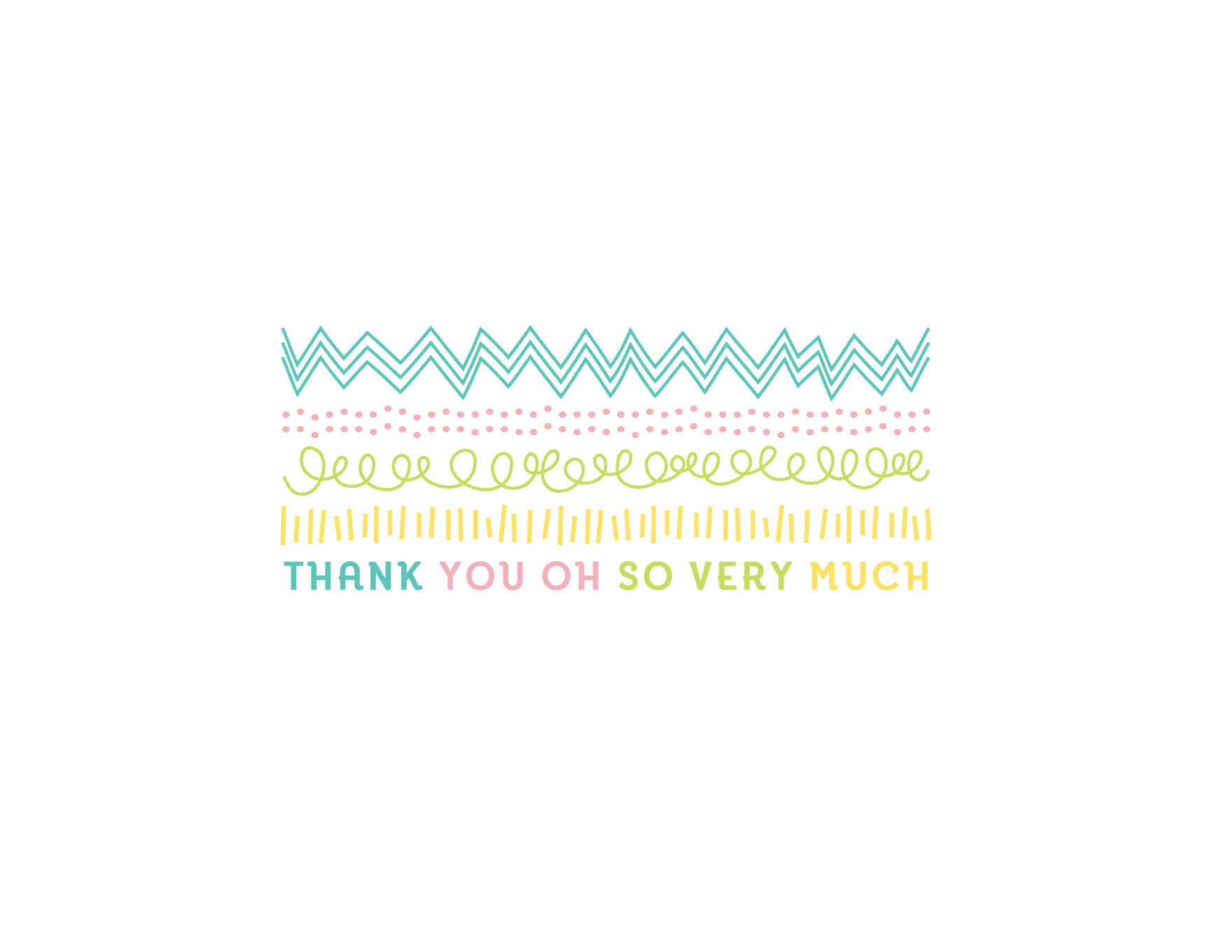 Thanks Oh So Very Much