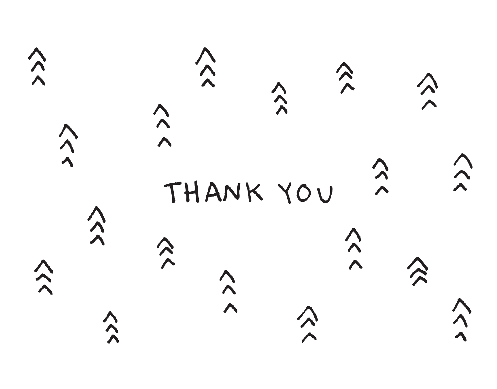 Arrow Thank You