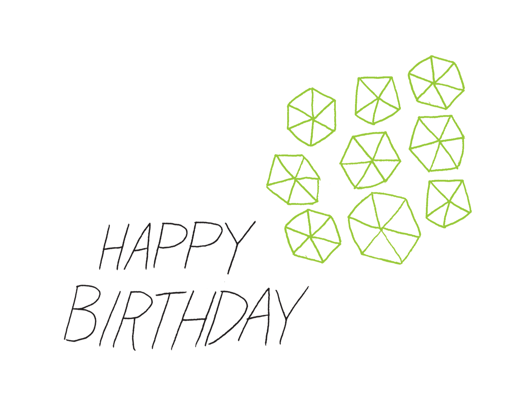 Pinwheel Neon Green