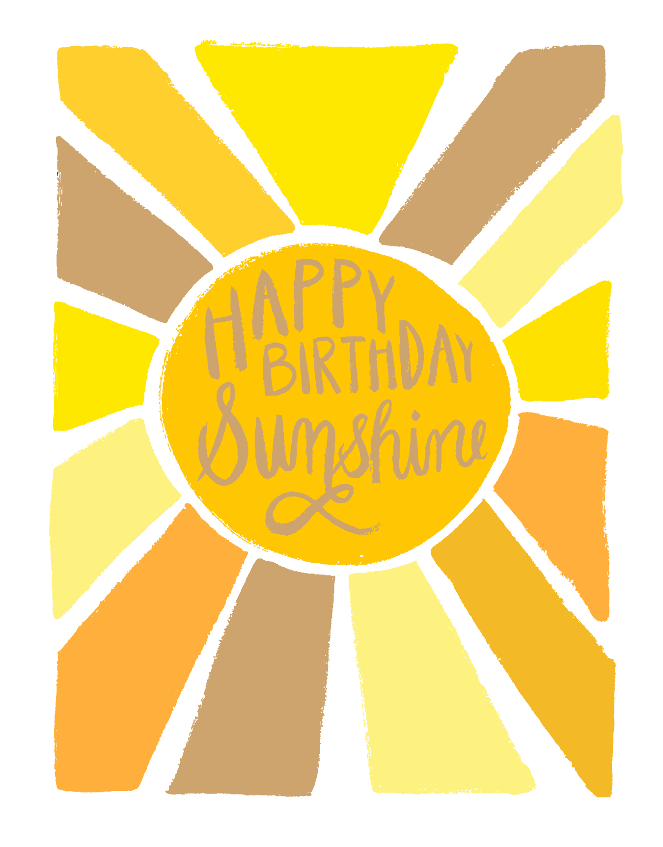 Happy Birthday Sunshine