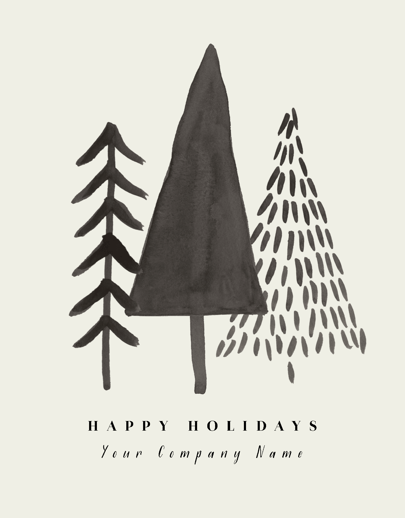 Black And White Holiday