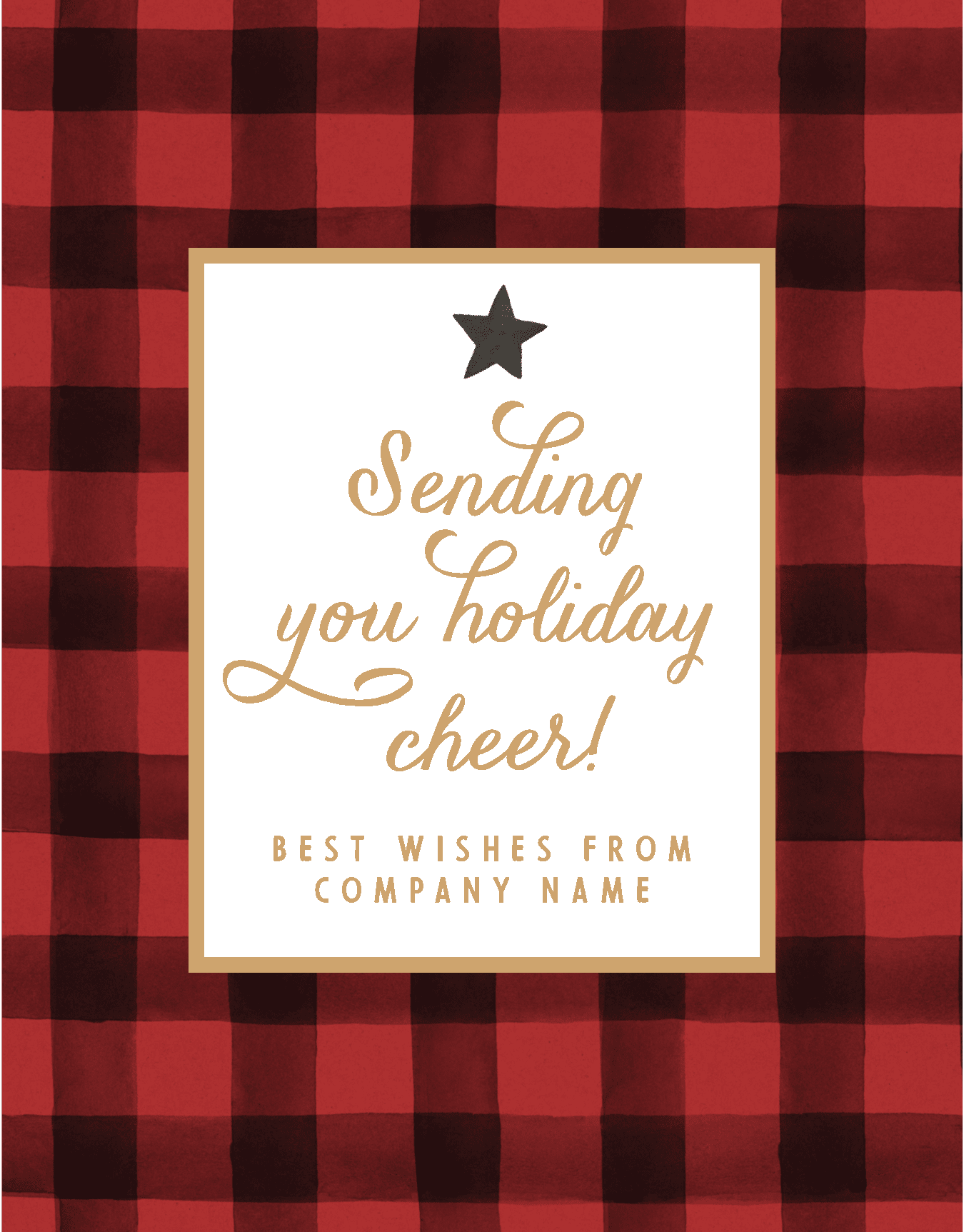 Red Plaid Christmas