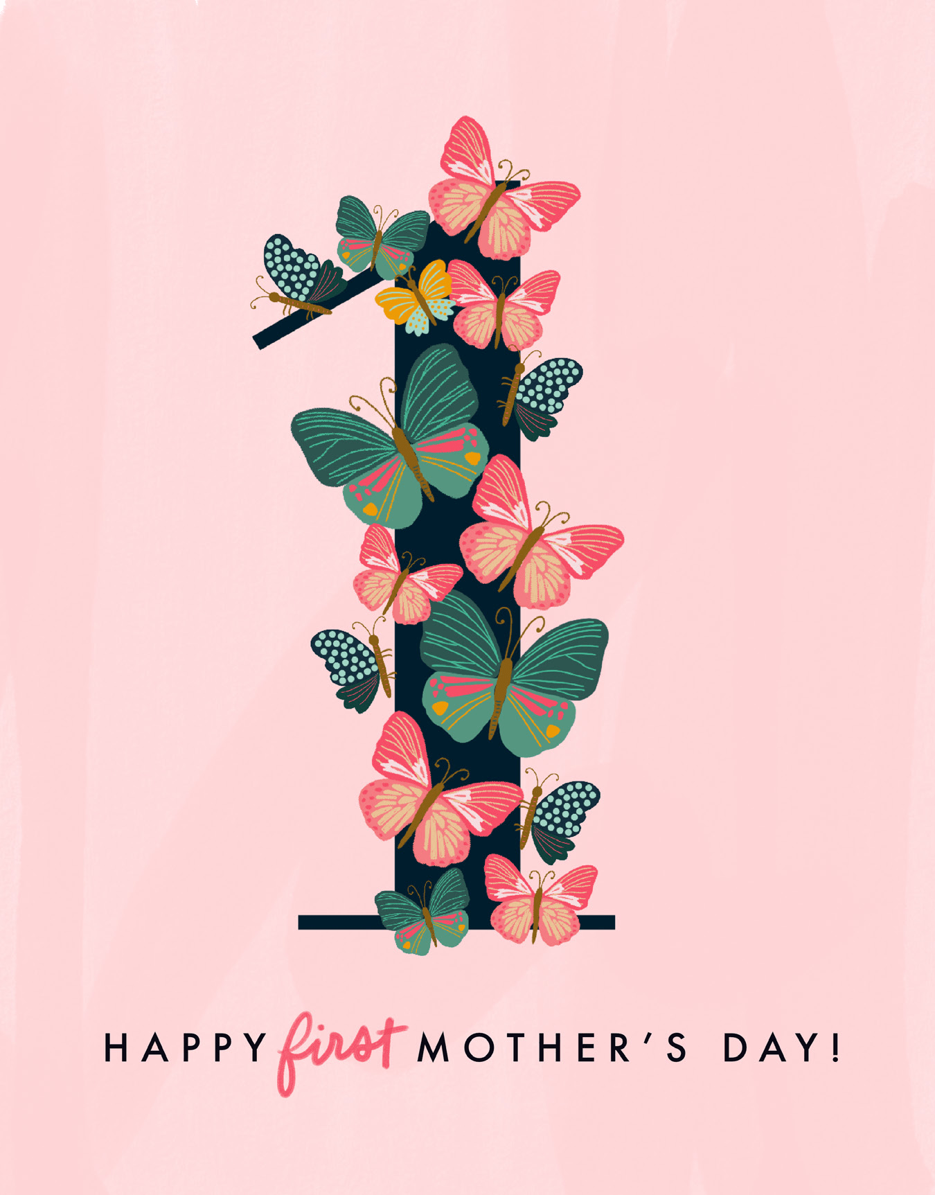 Butterflies First Mother's Day