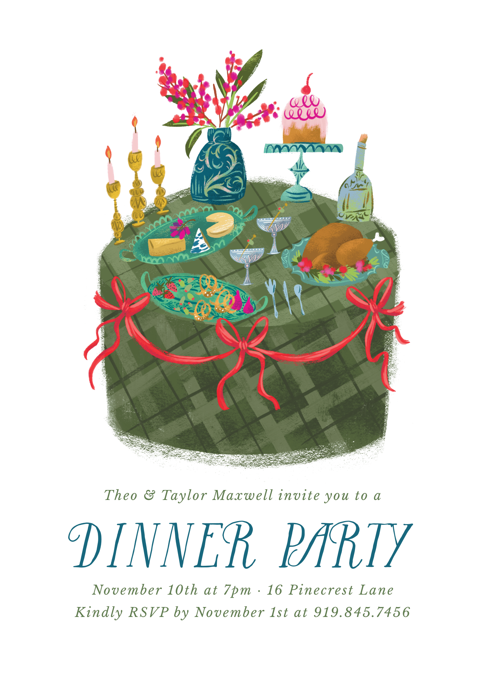 Tiny Table Dinner Party