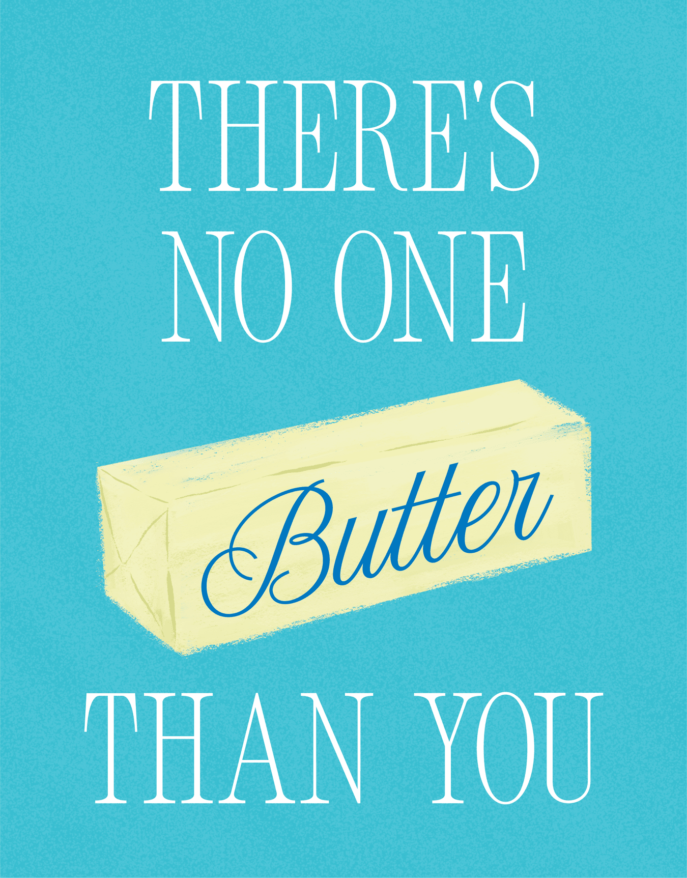 No One Butter