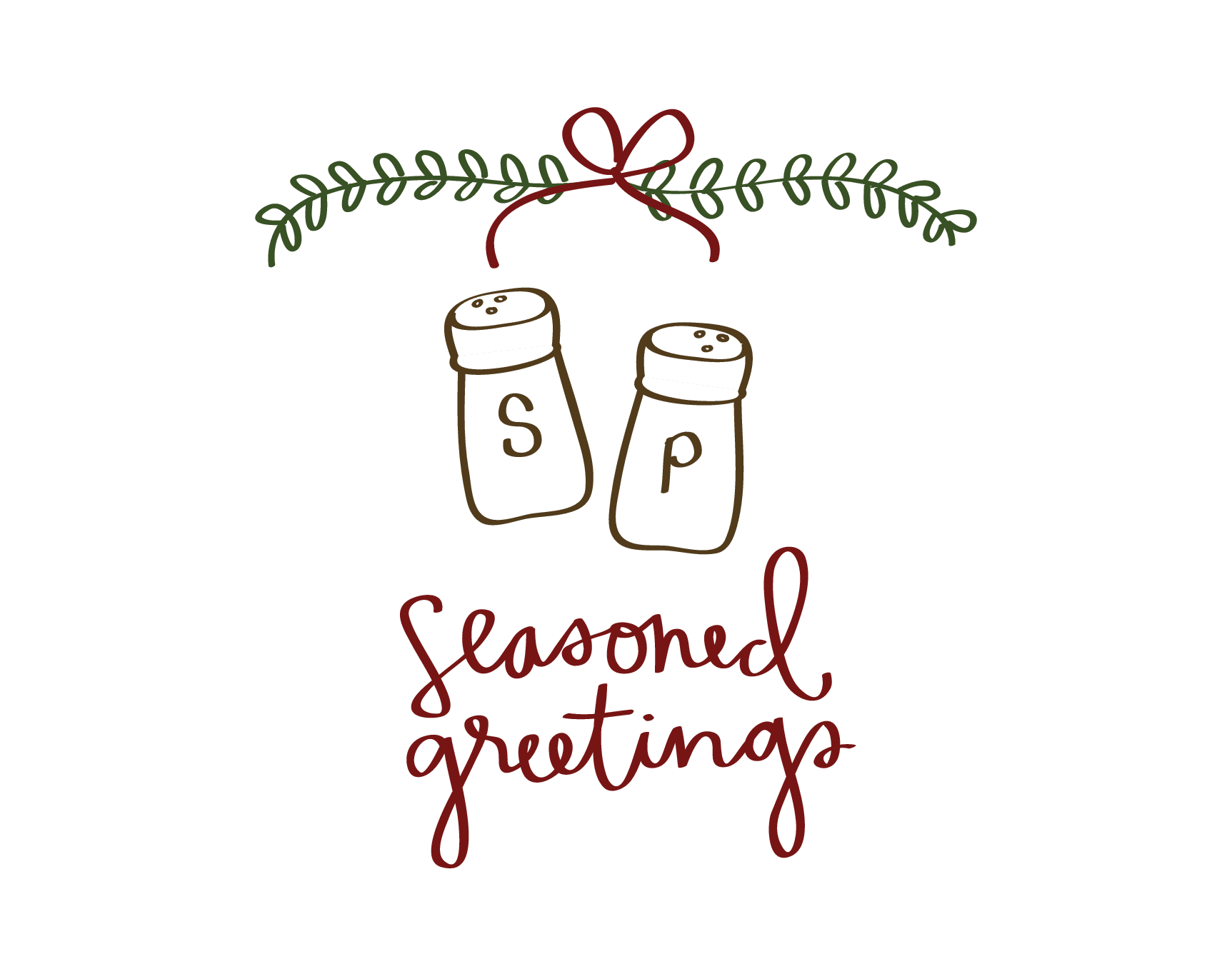 Seasoned Greetings Holiday Card