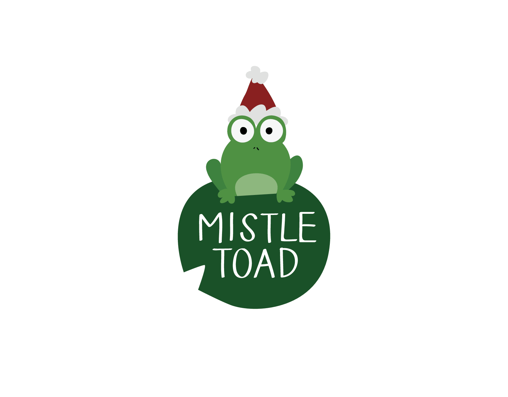 Mistle Toad Holiday Card