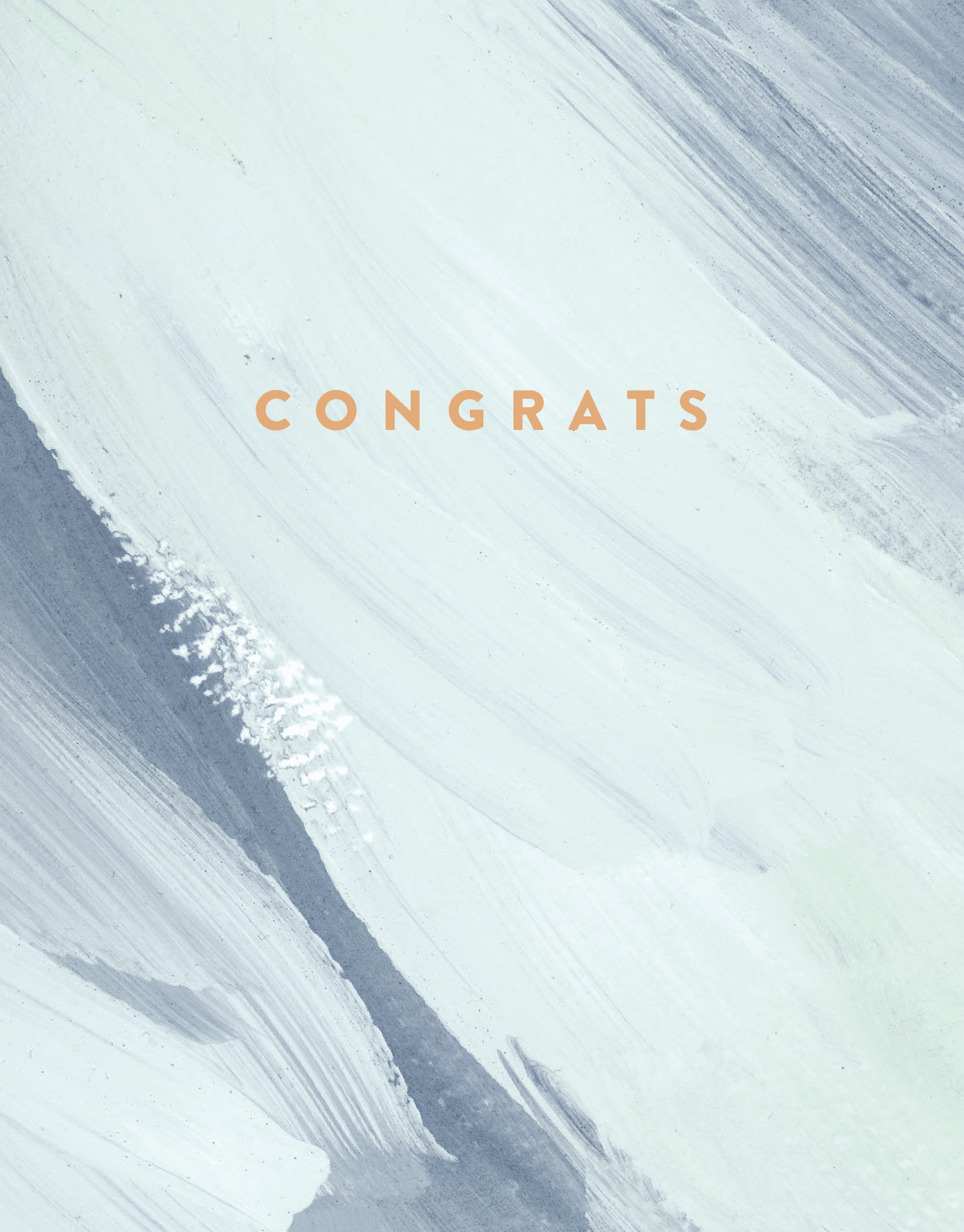 Abstract Congrats