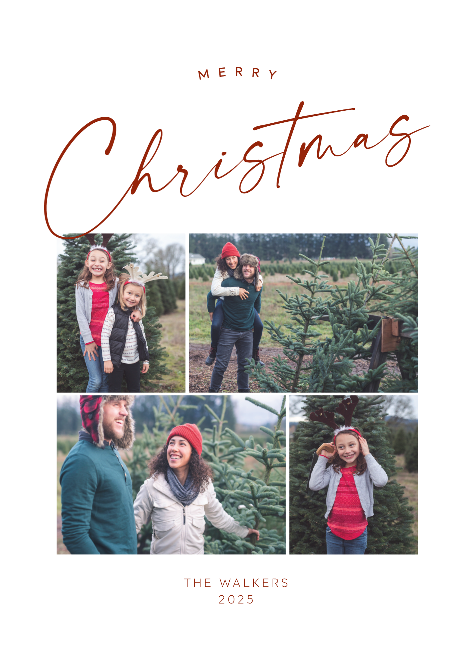 Minimal Collage Christmas
