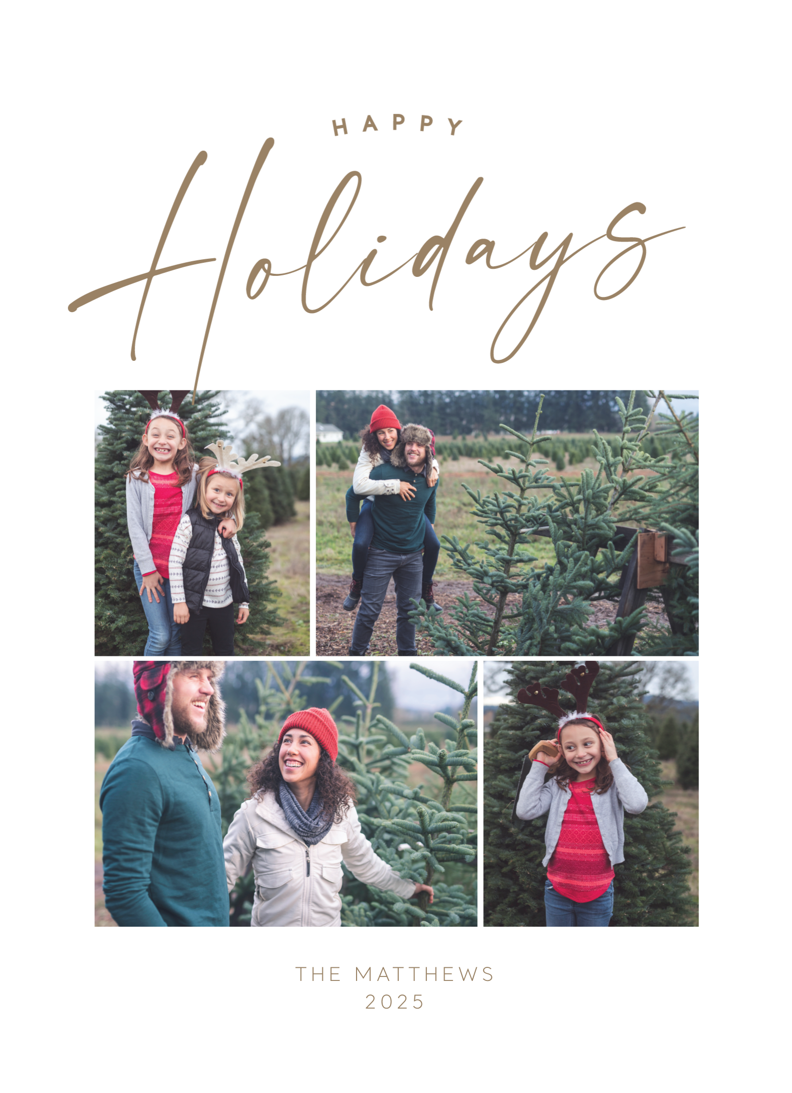 Minimal Collage Holiday