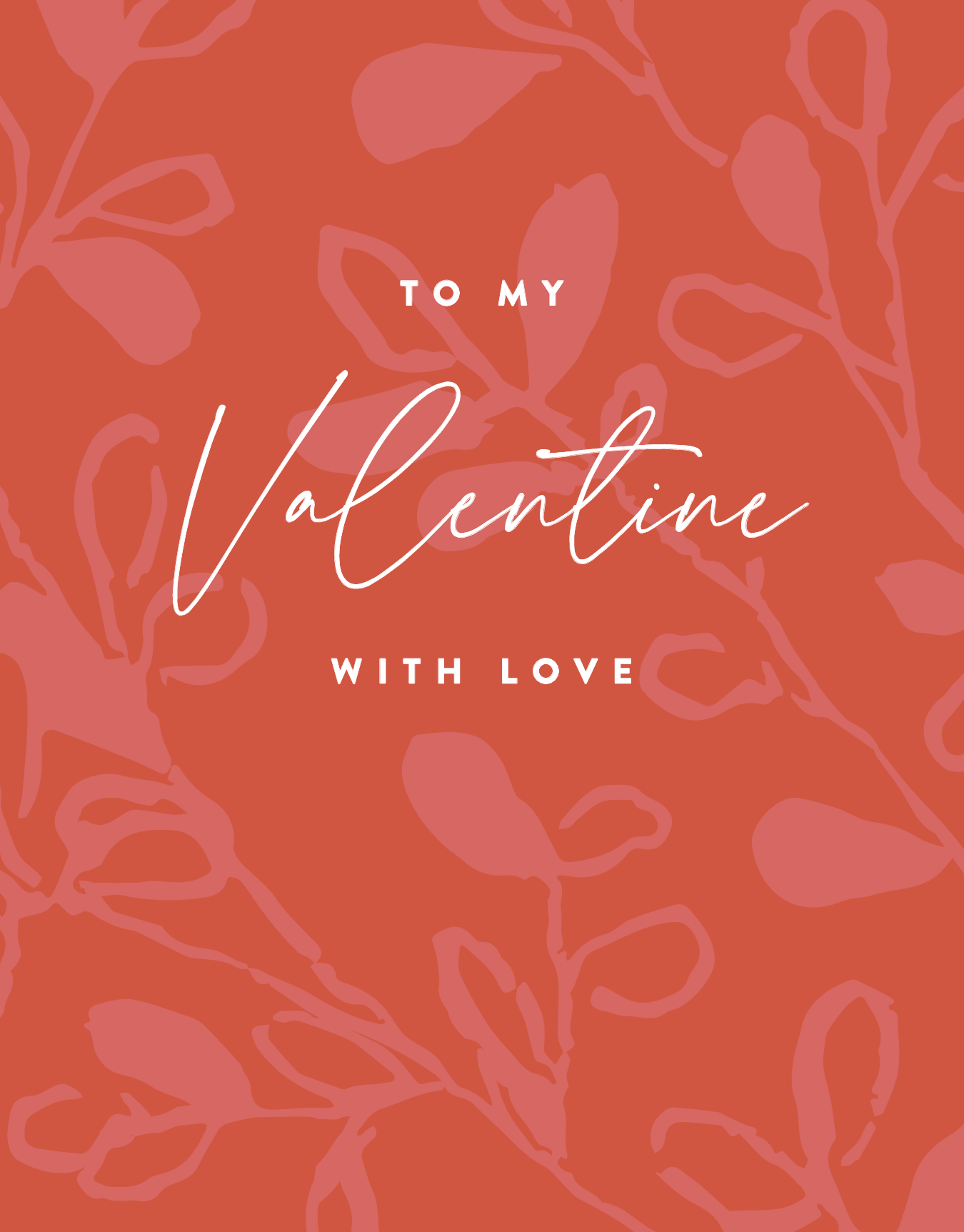 Mod Leaf Valentine