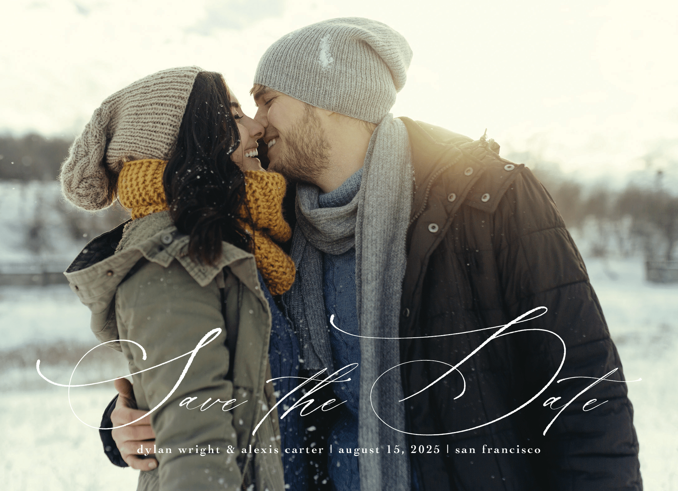 Romantic Save The Date