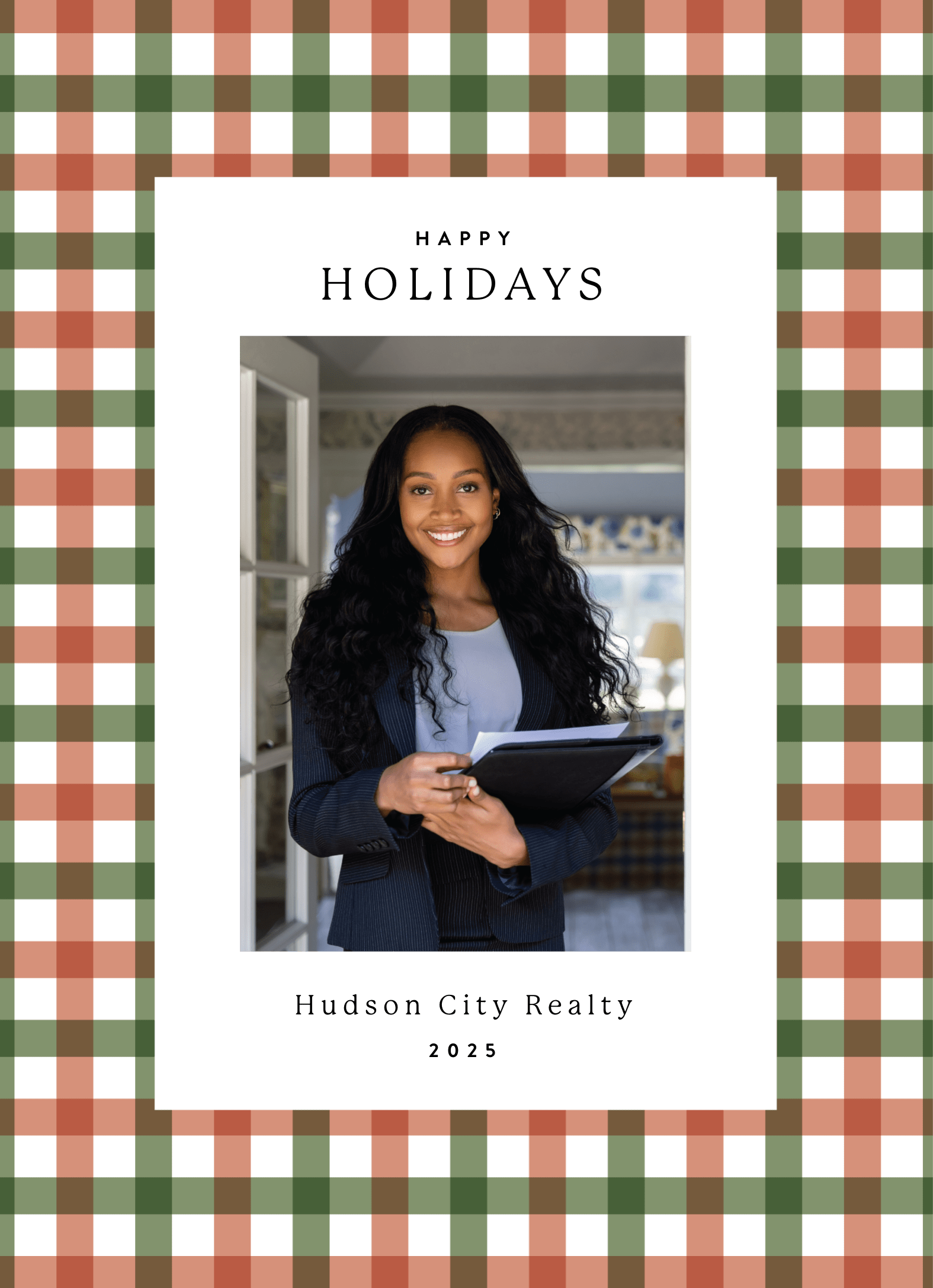 Cheerful Check Business