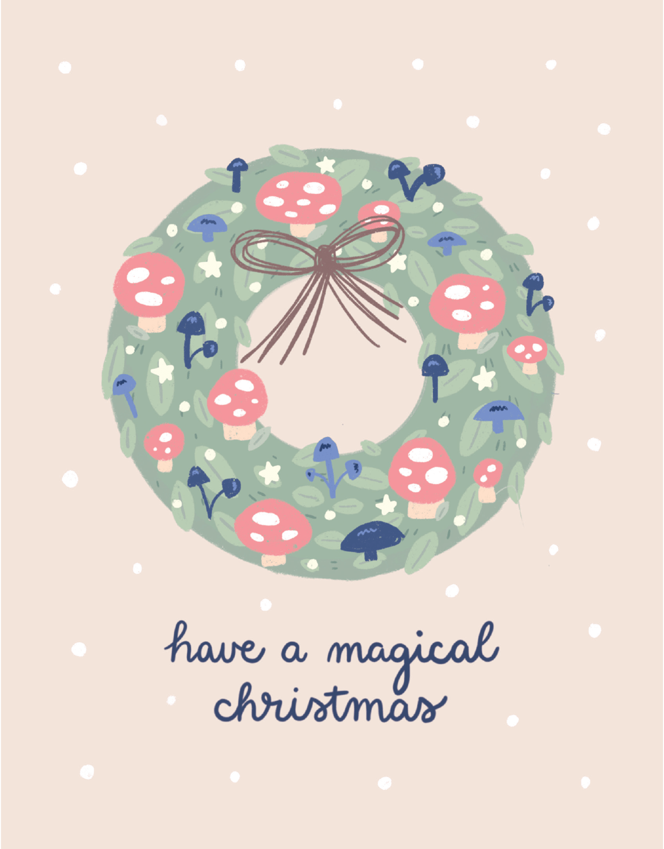 Mushroom Wreath