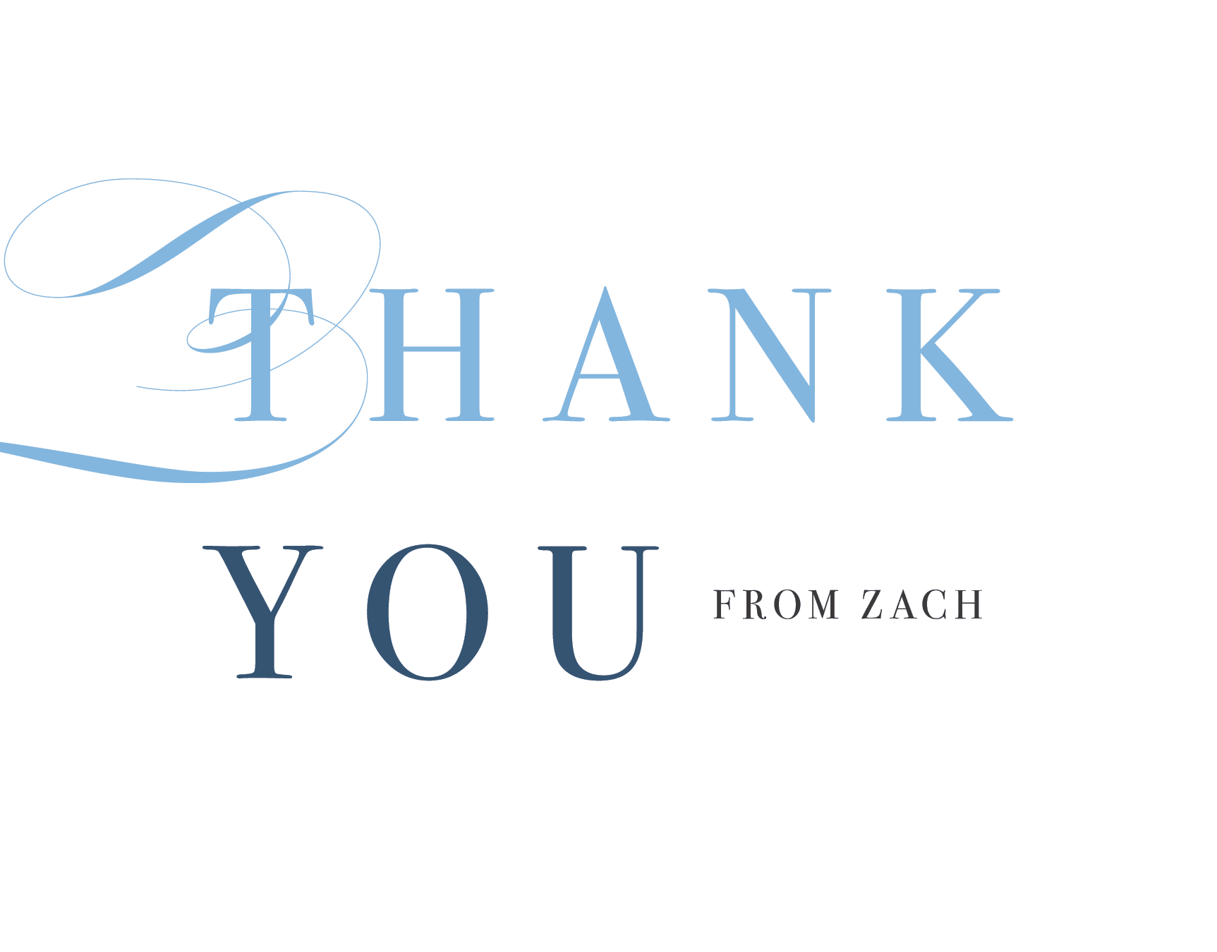 Elegant Bar Mitzvah Thank You
