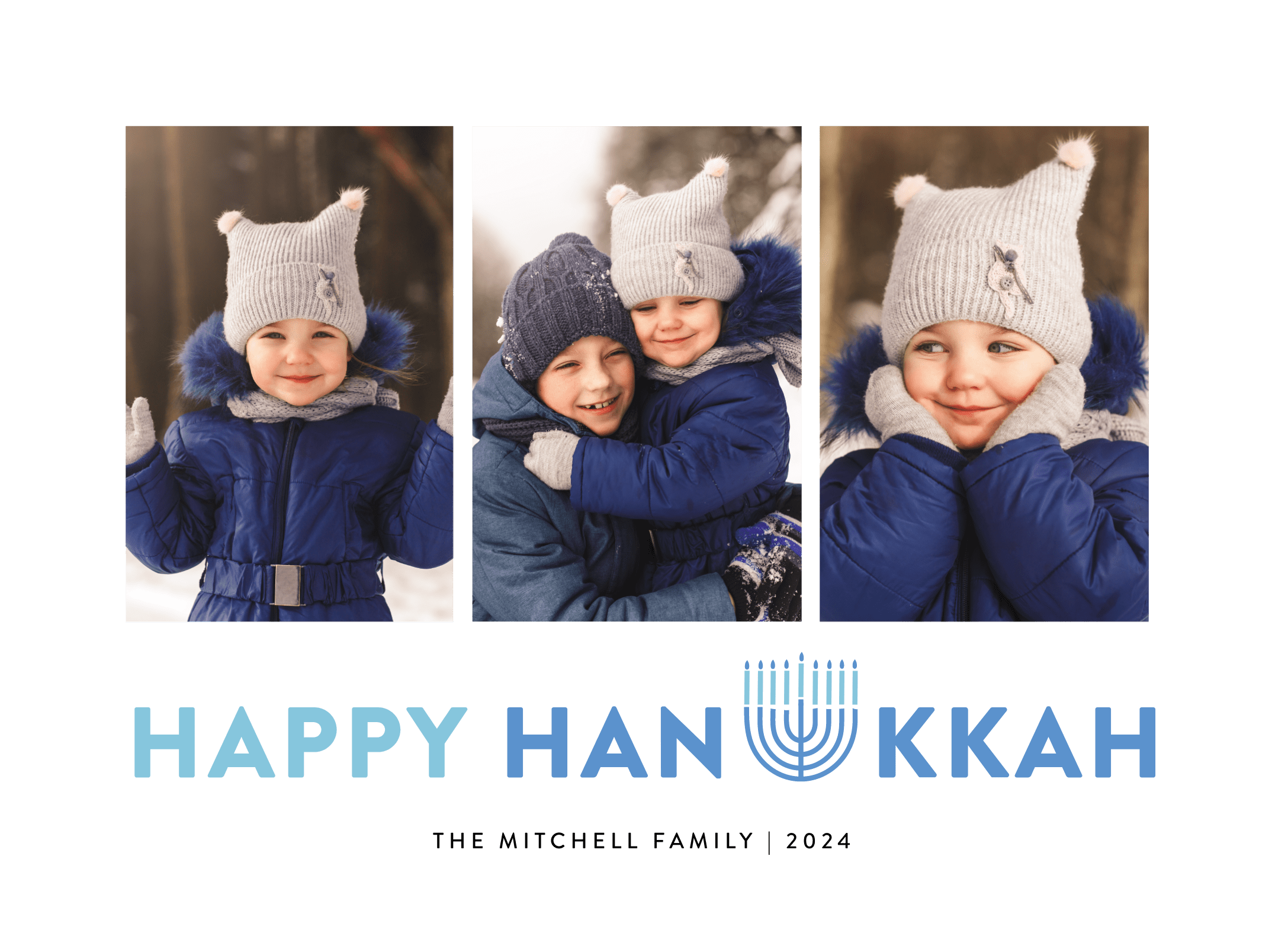 Modern Menorah