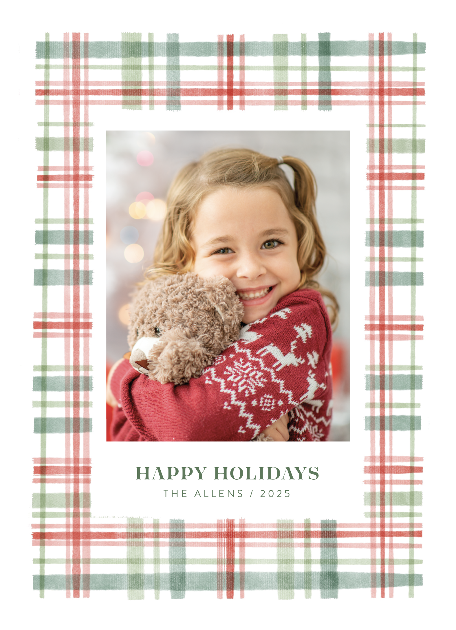 Gingham Greetings By Laura Bercovich Postable Gingham greetings by laura bercovich postable