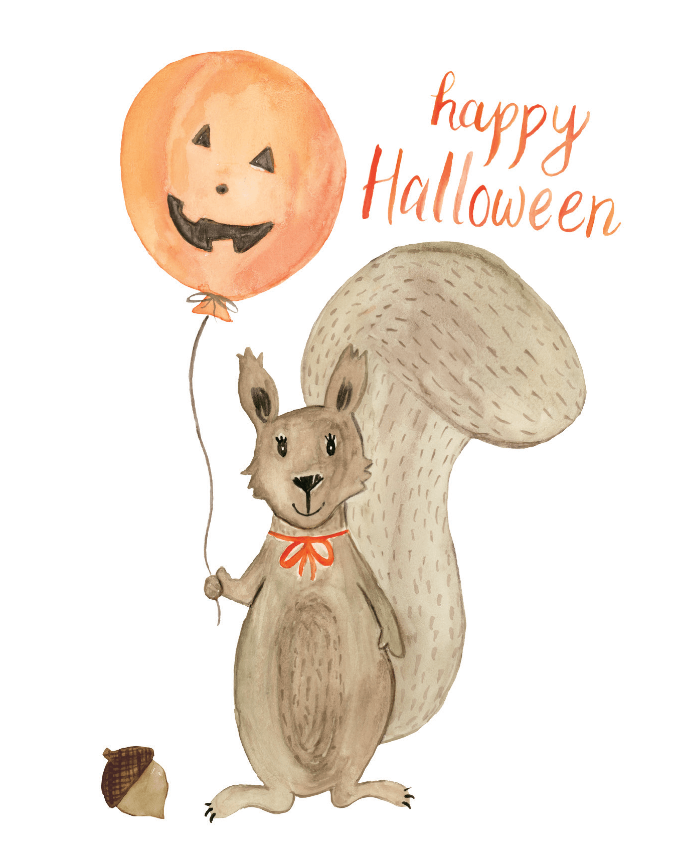 Halloween Squirrel