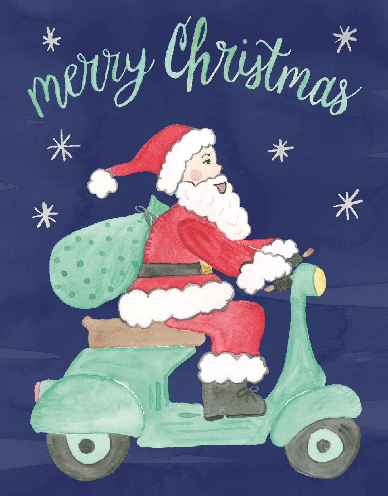 Vespa Santa