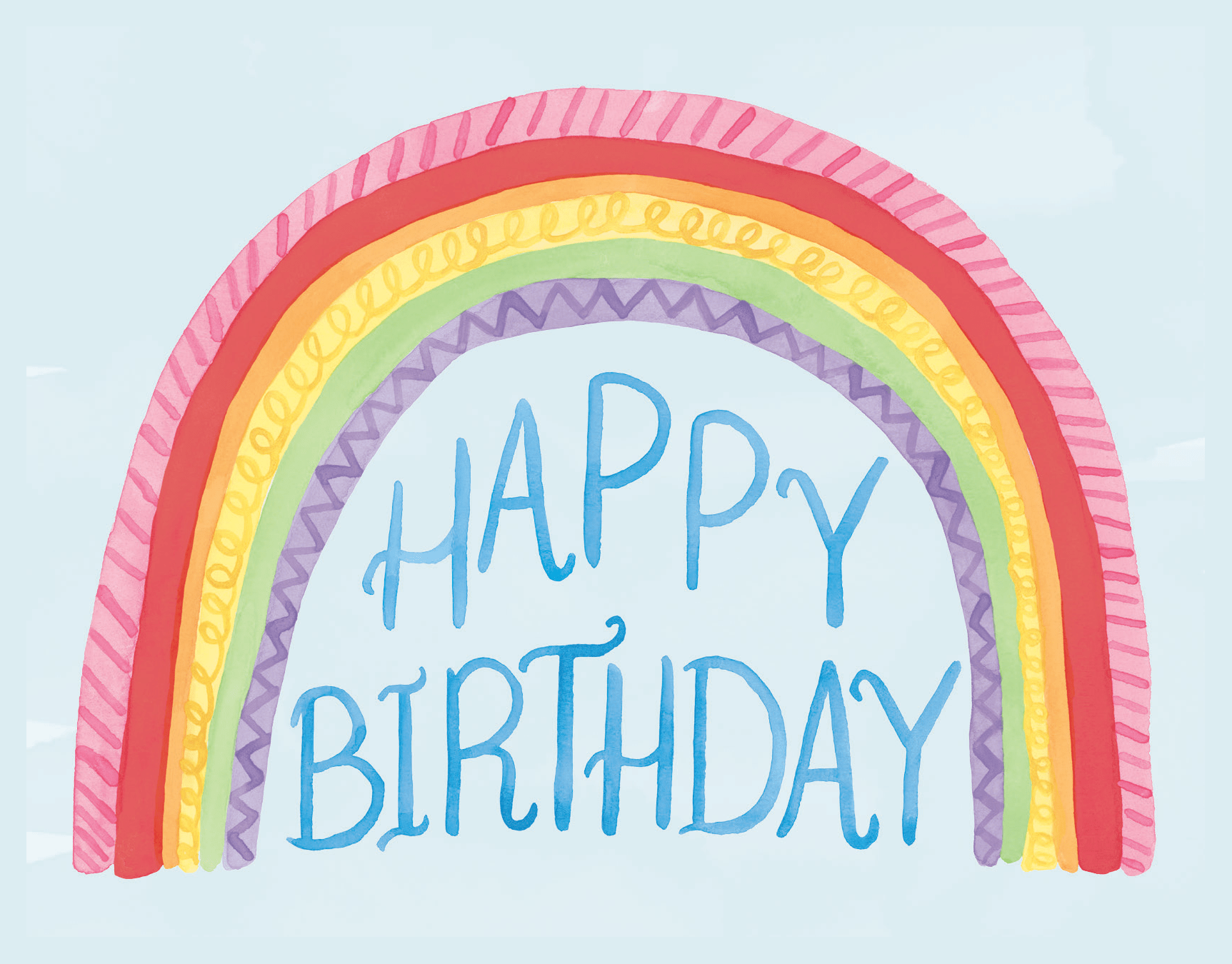 Rainbow Birthday