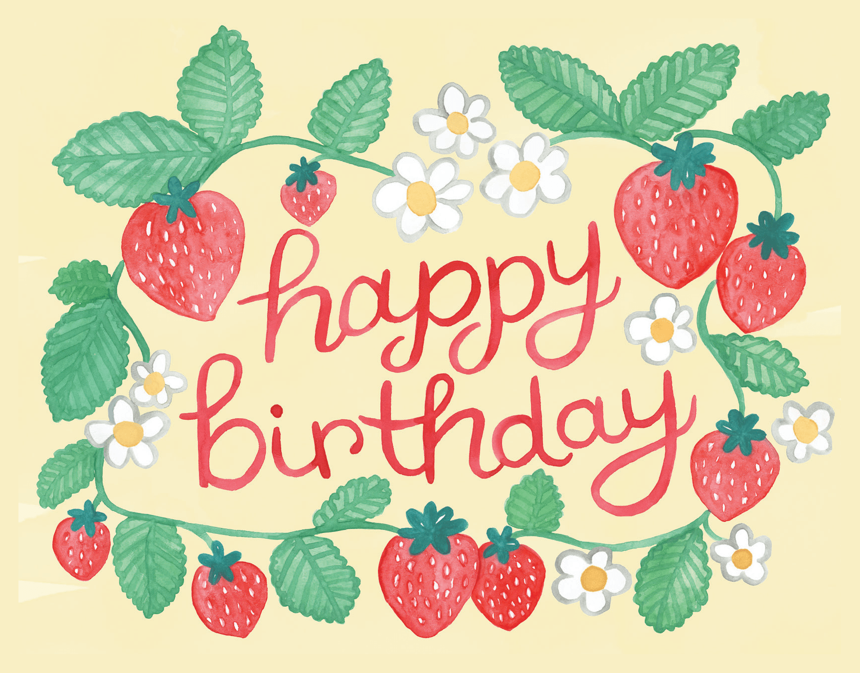 Strawberry Birthday