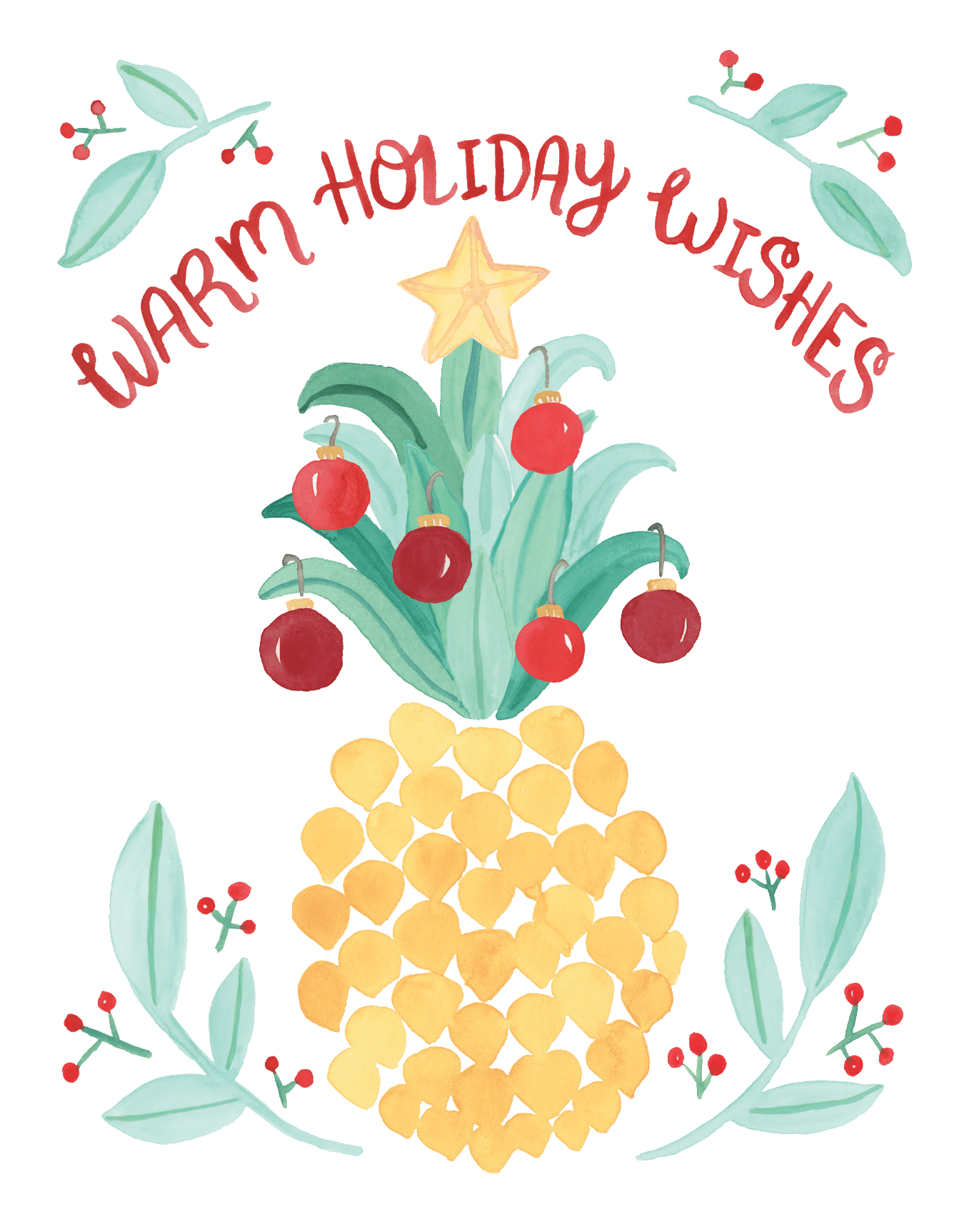 Holiday Pineapple