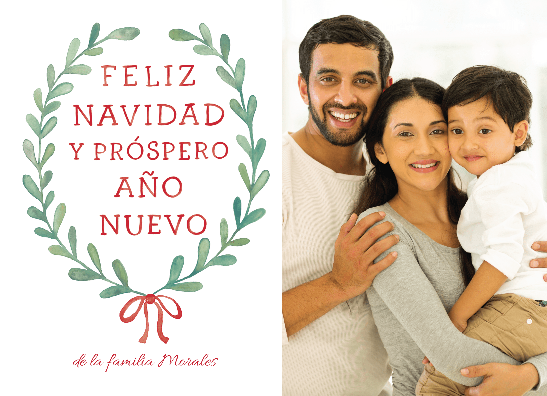 Feliz Navidad Laurel
