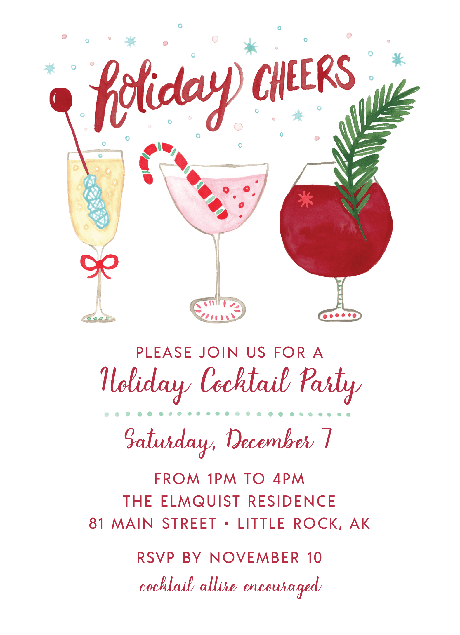 Holiday Cocktails