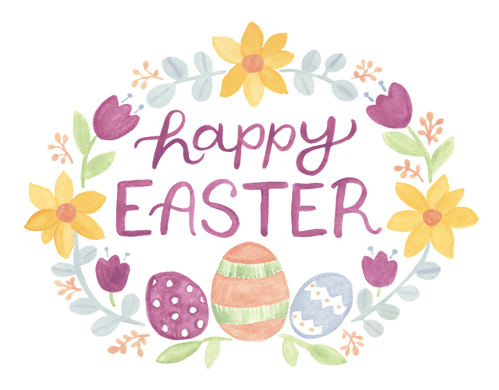 Easter Egg Wreath