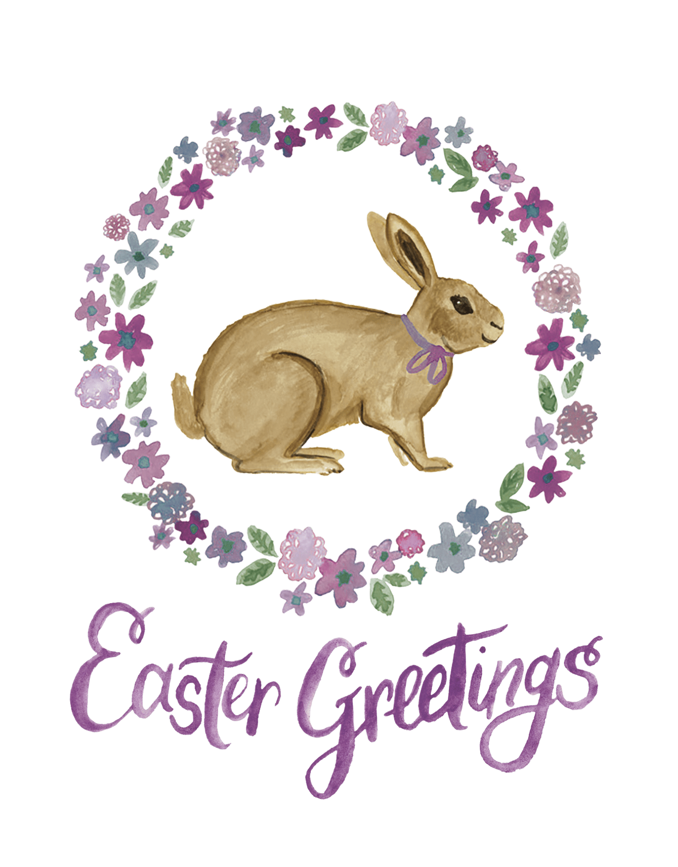 Rabbit Easter Greetings