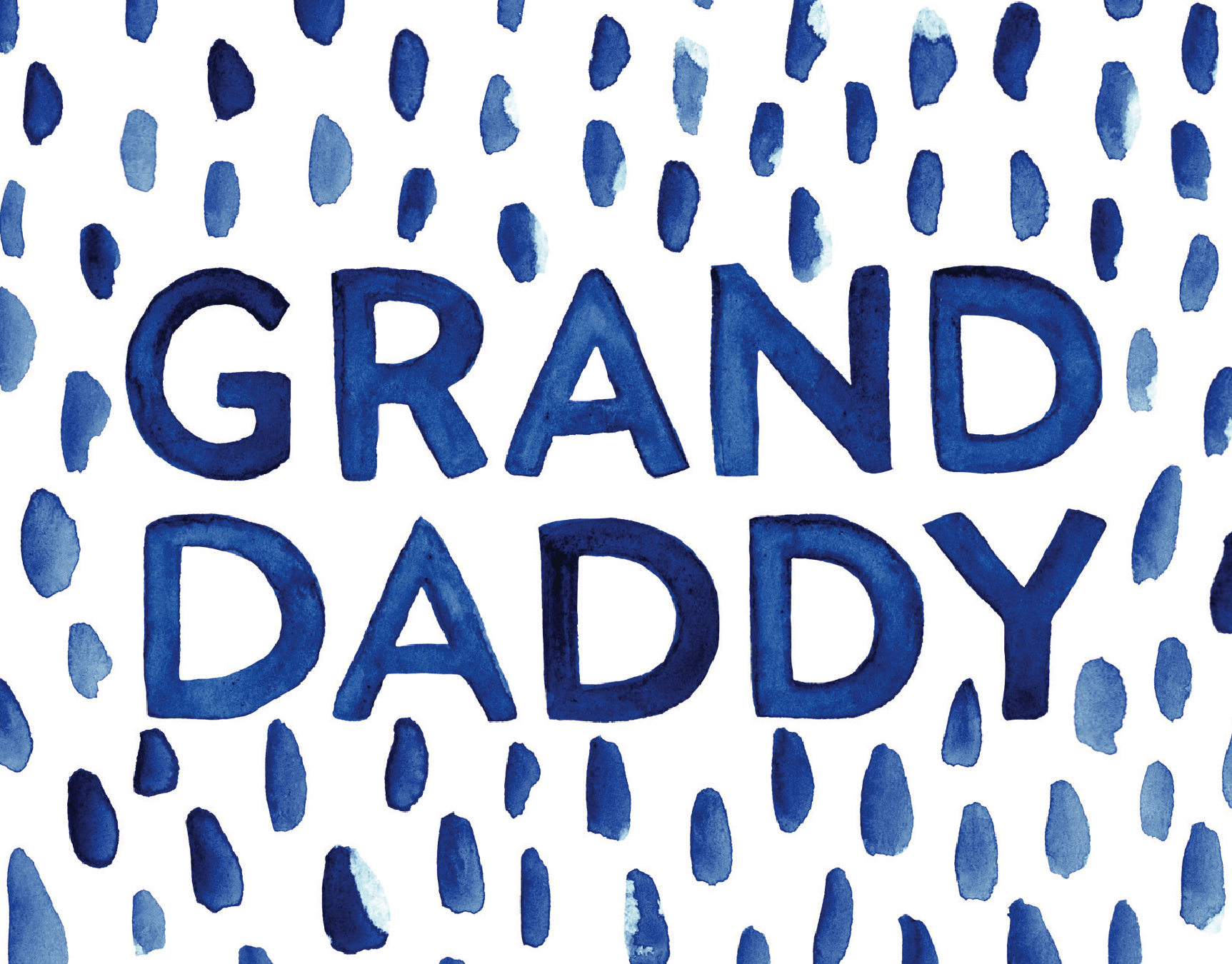Grandaddy Watercolor Dots