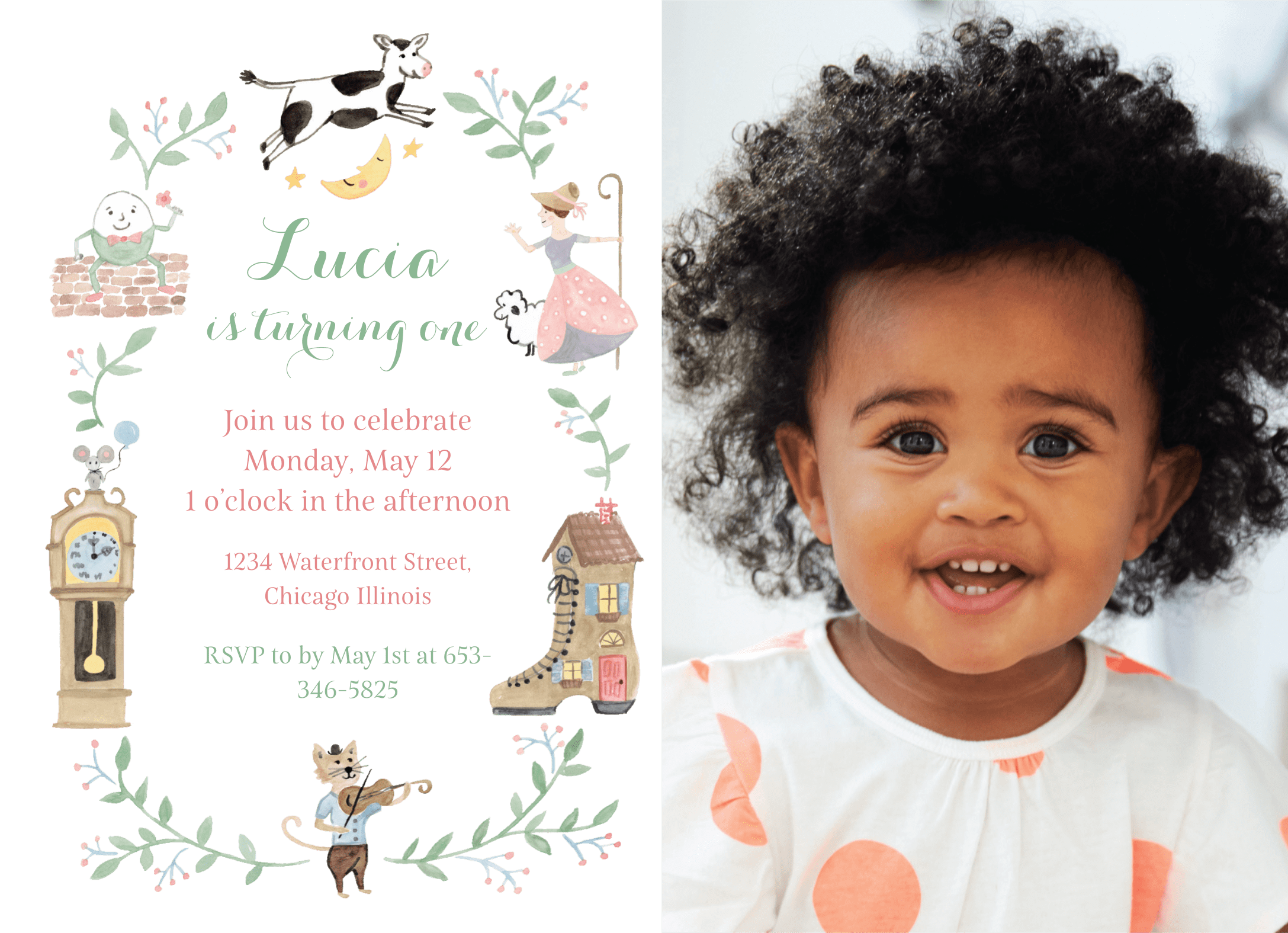 Nursery Rhyme Birthday Party
