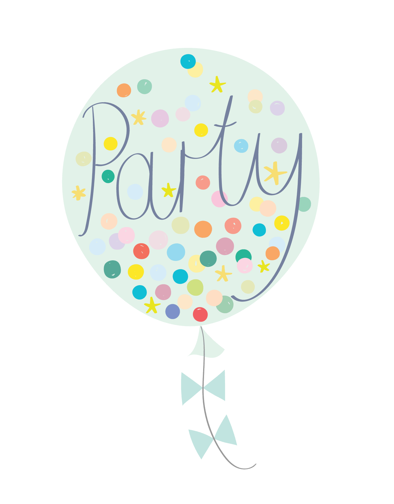 Party Balloon Mint