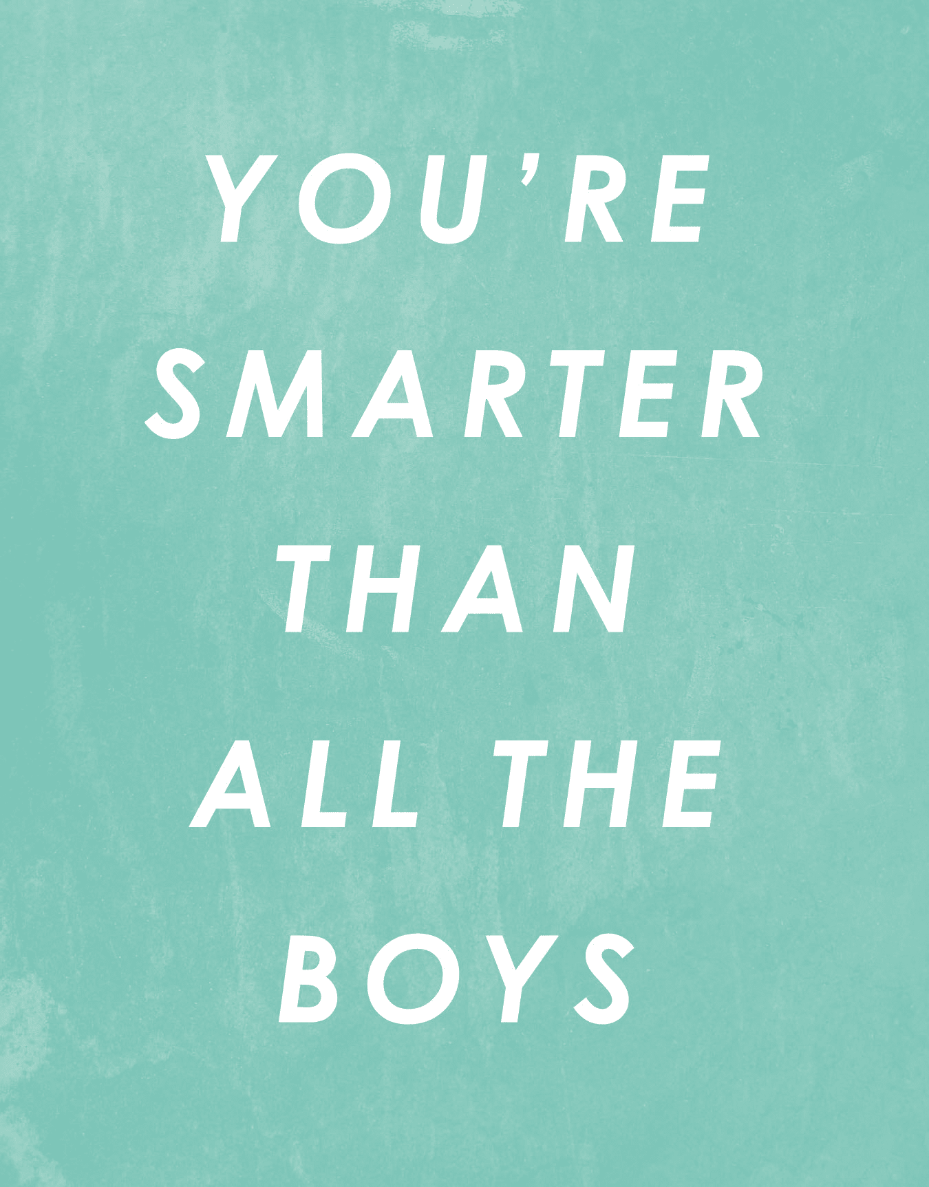 Smarter Than Boys