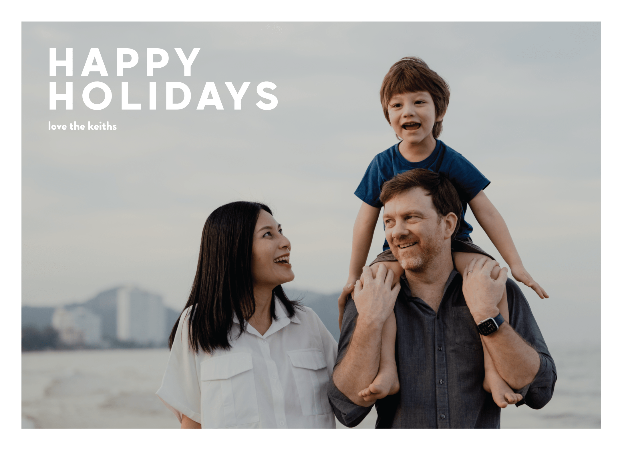 Happy Holidays Minimal