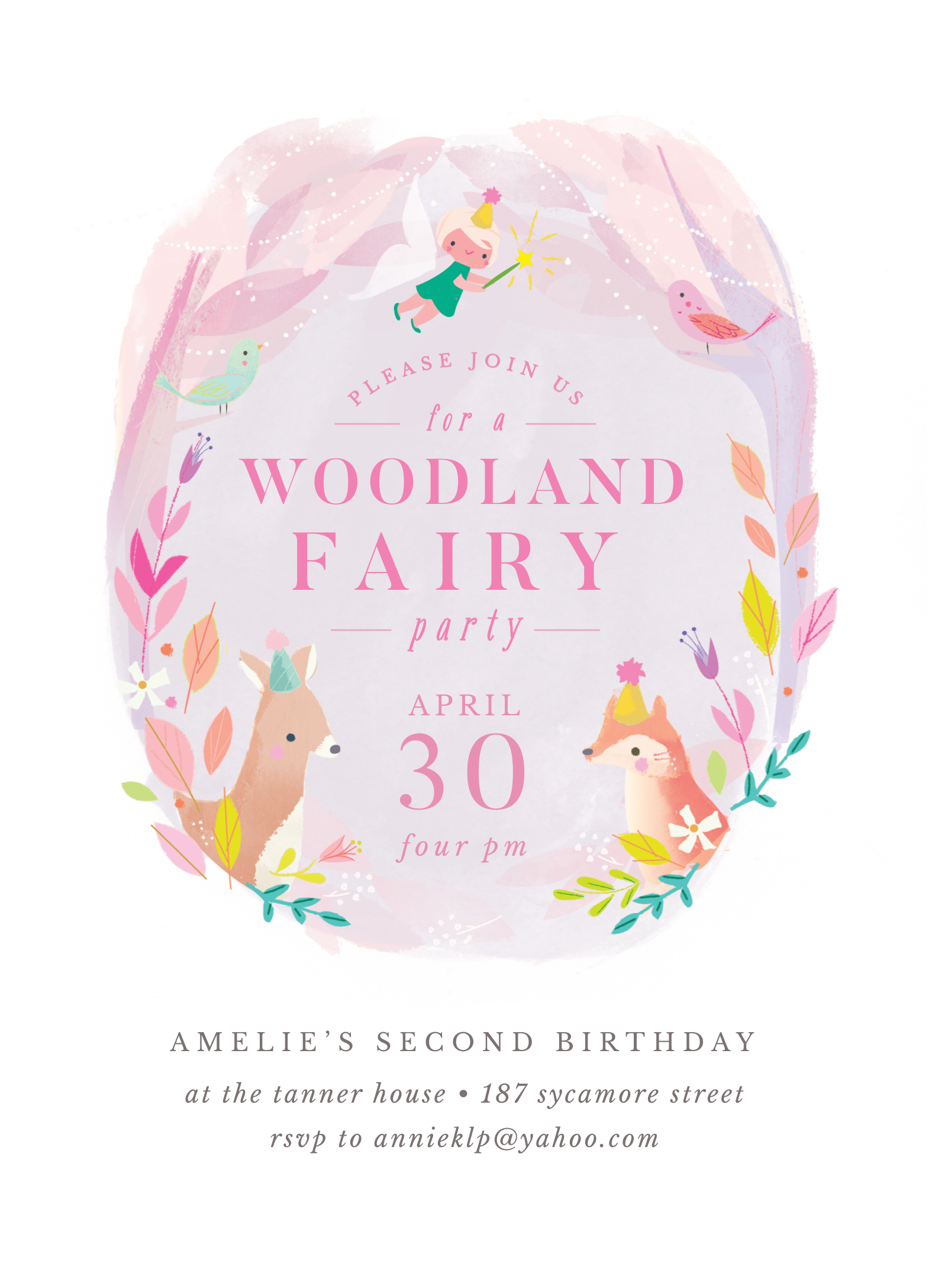 Woodland Fairy Party