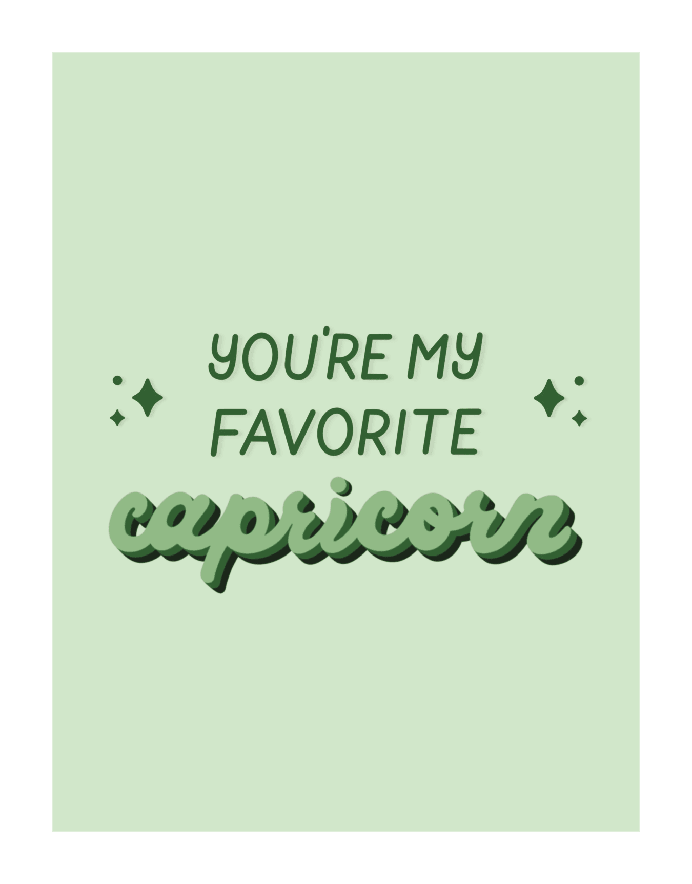 Favorite Capricorn