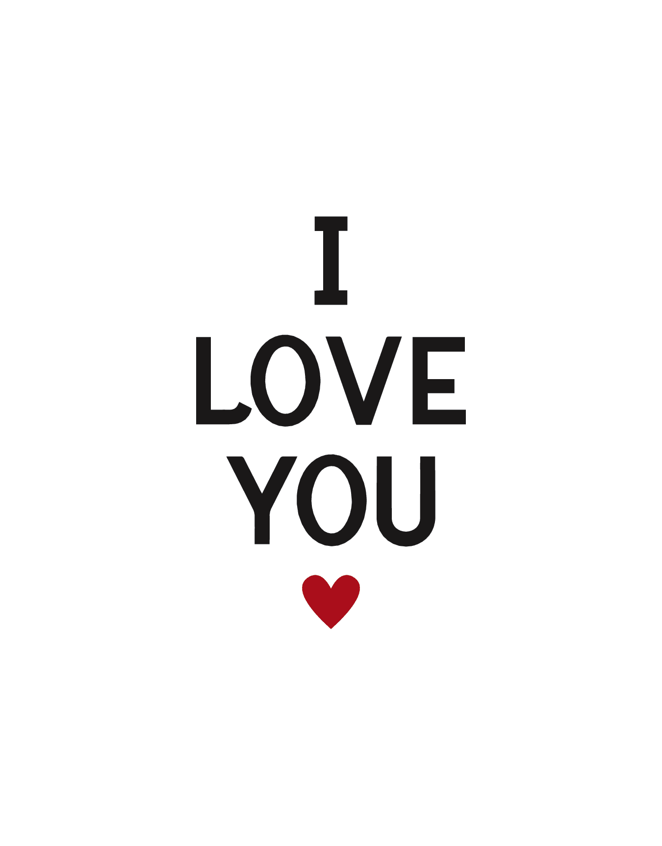 I Love You