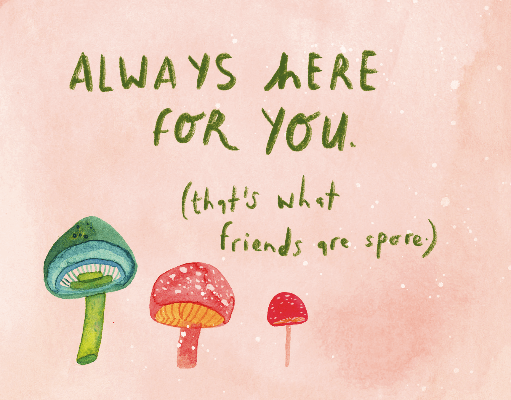 Friendship Mushrooms