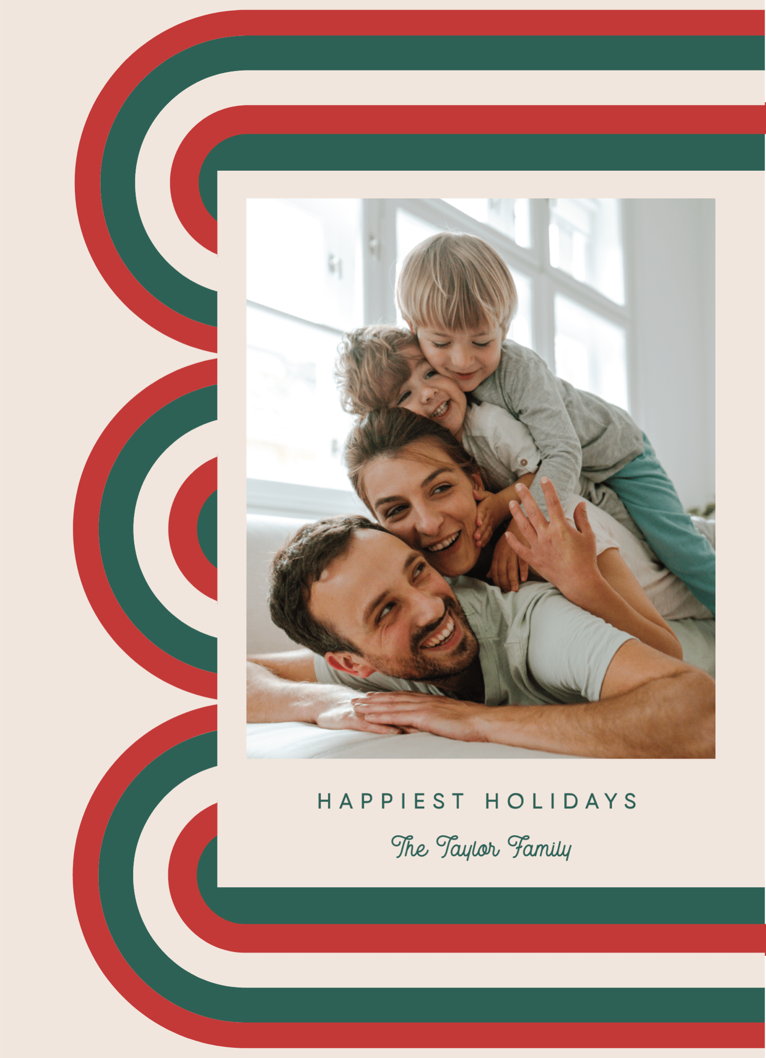 Retro Happy Holidays
