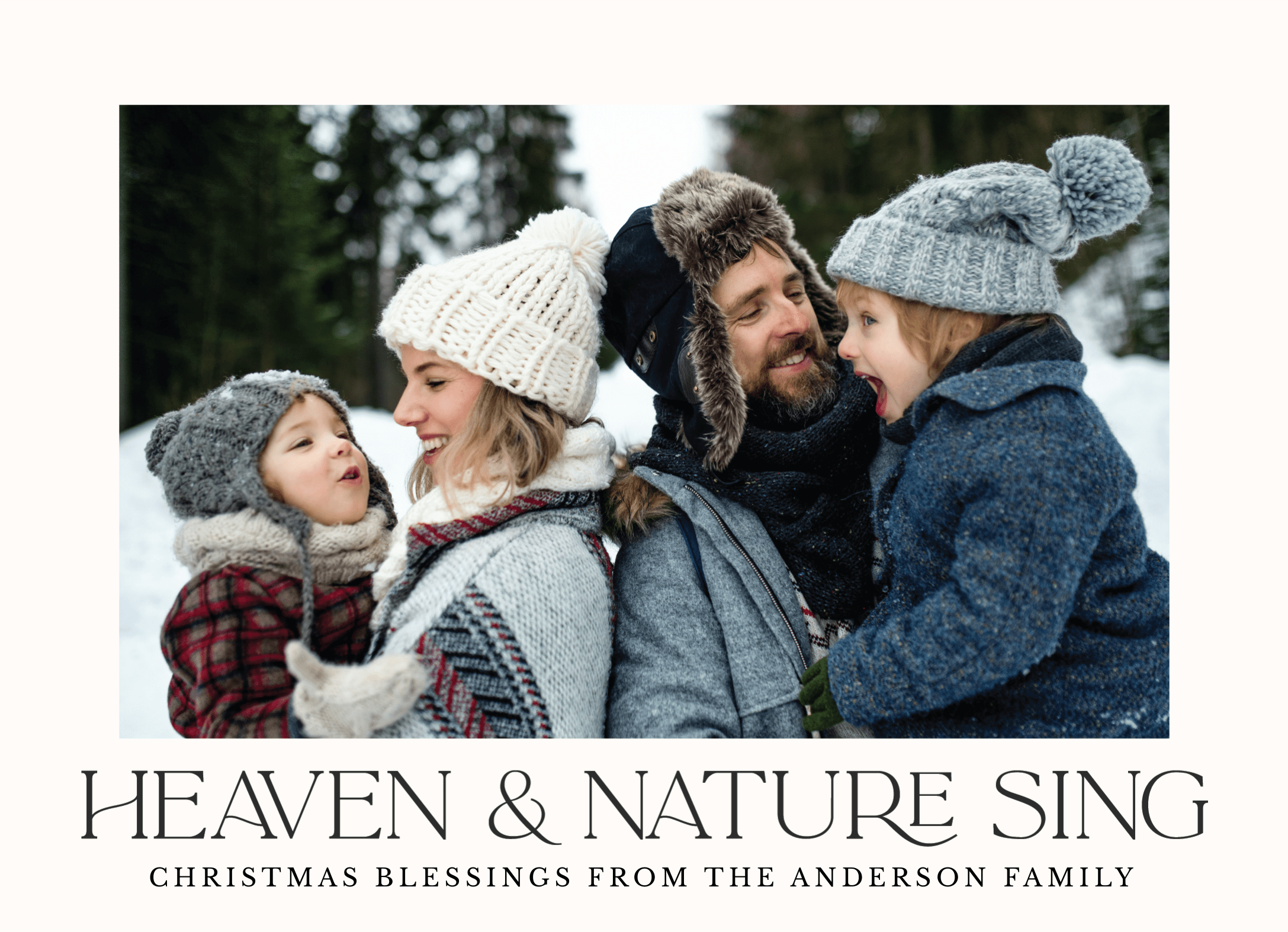 Heaven And Nature Sing