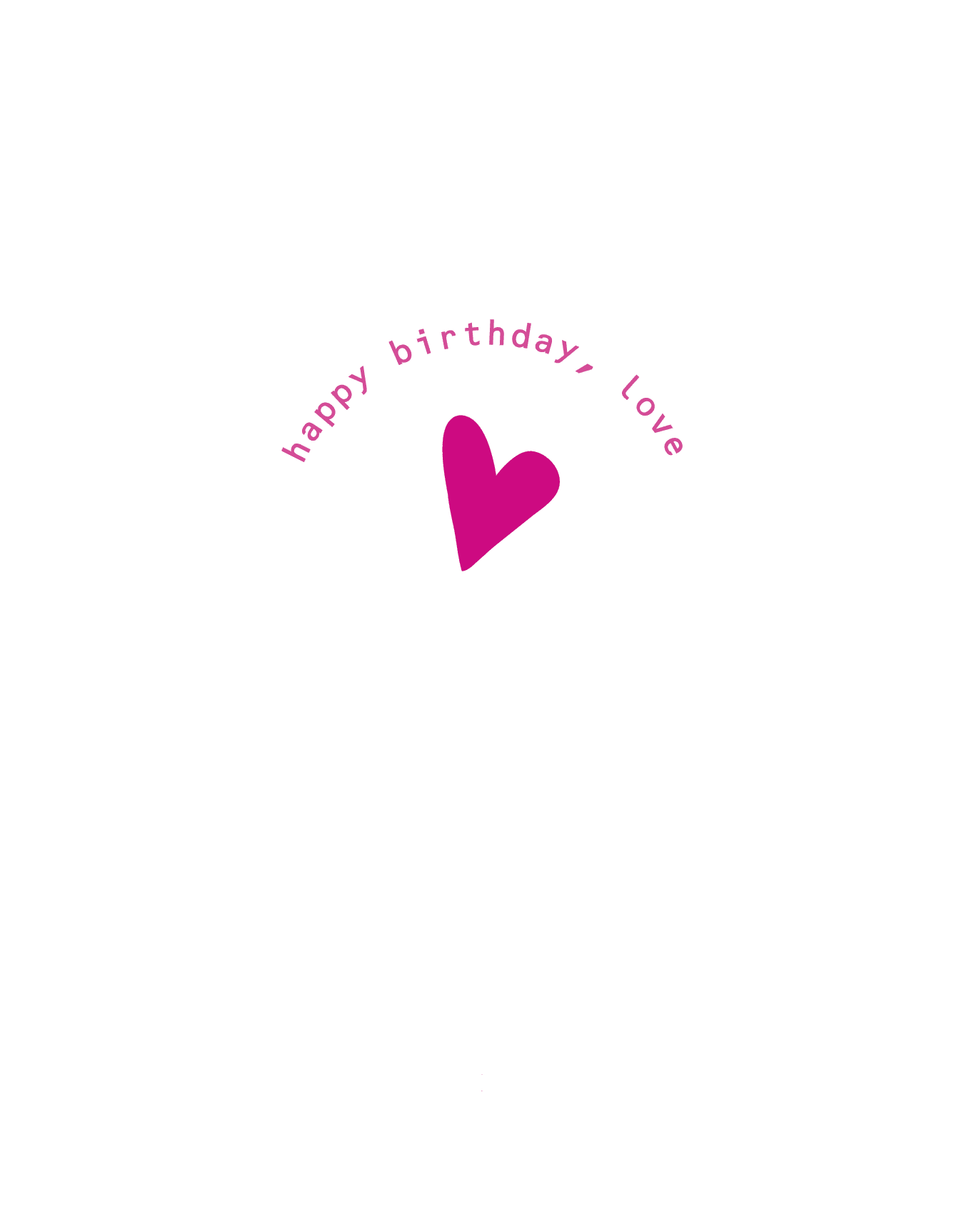 Happy Birthday Love