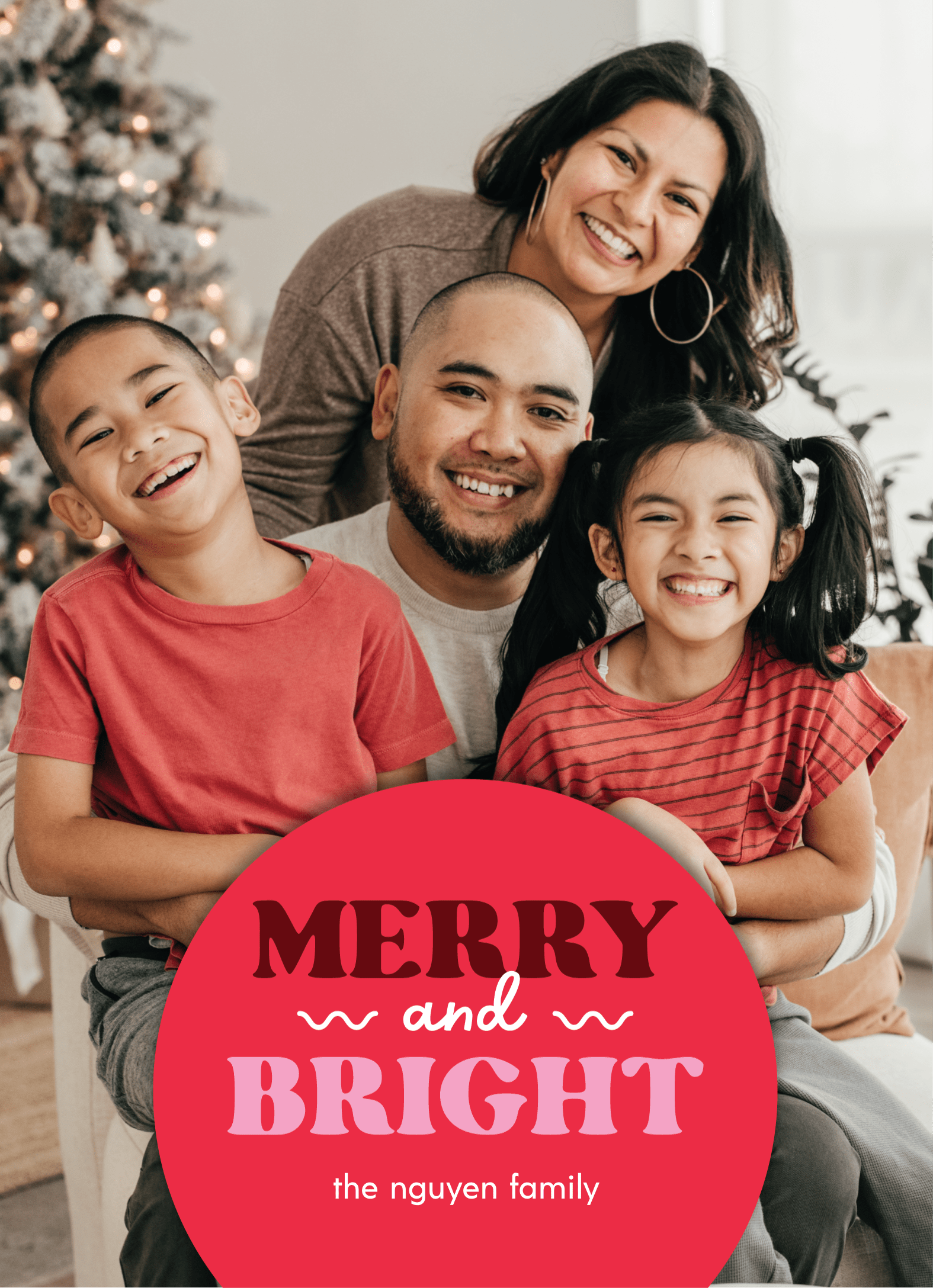 Merry And Bright Circle