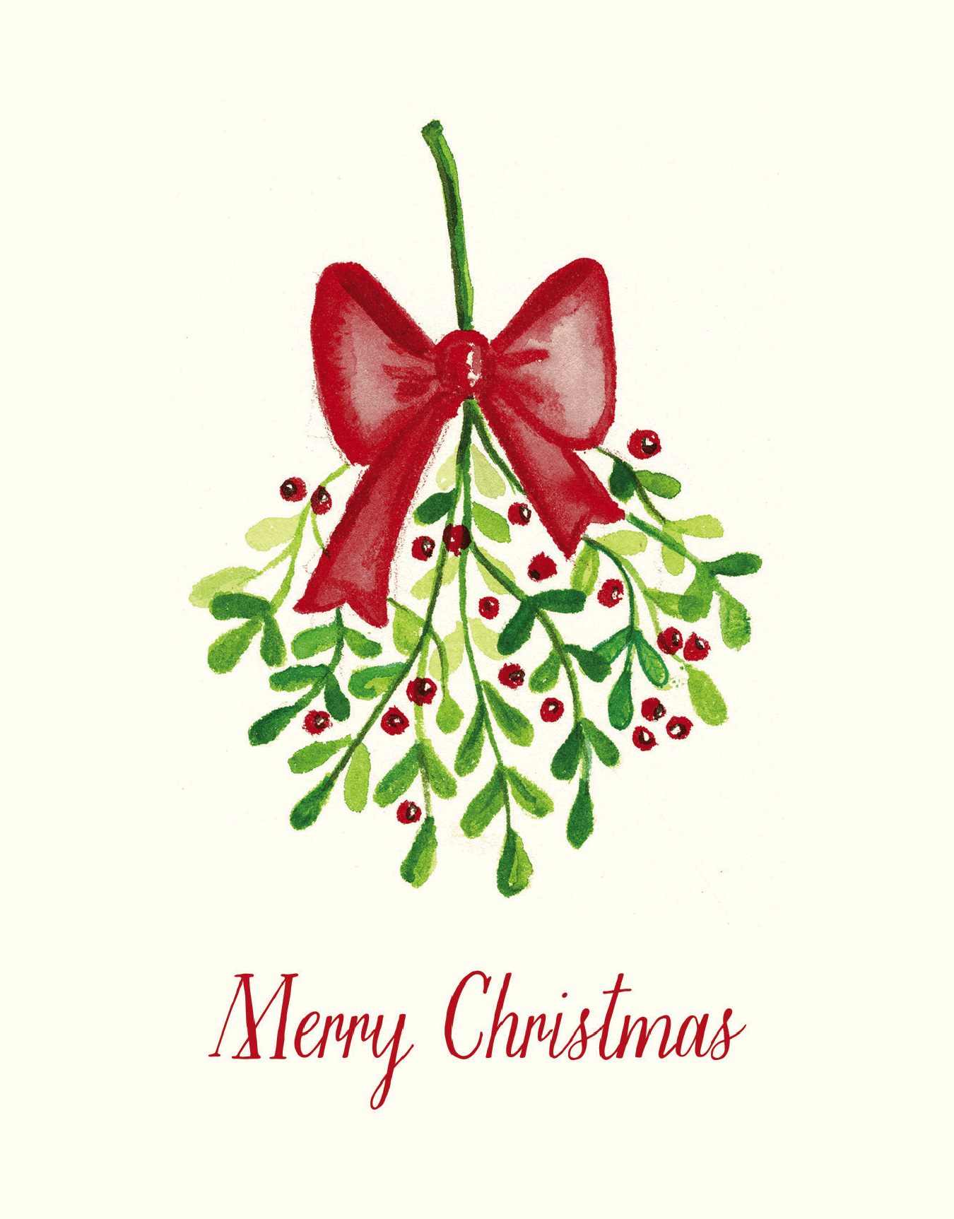 Simple Mistletoe 