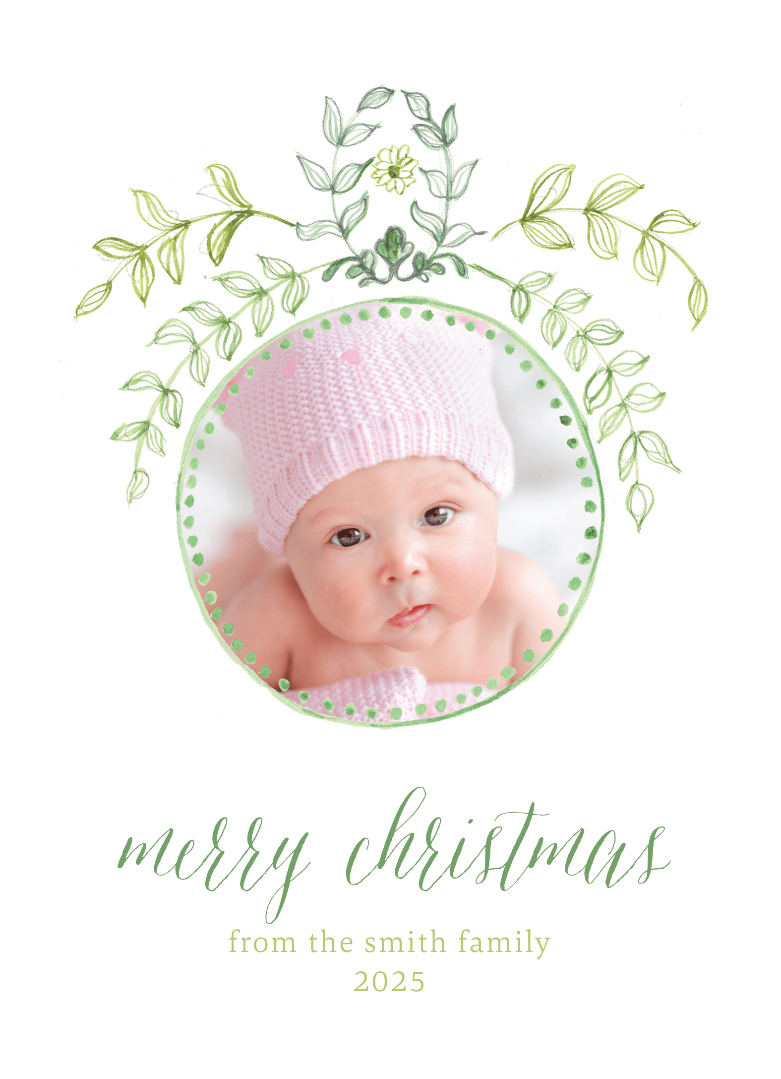 Simple Green Wreath